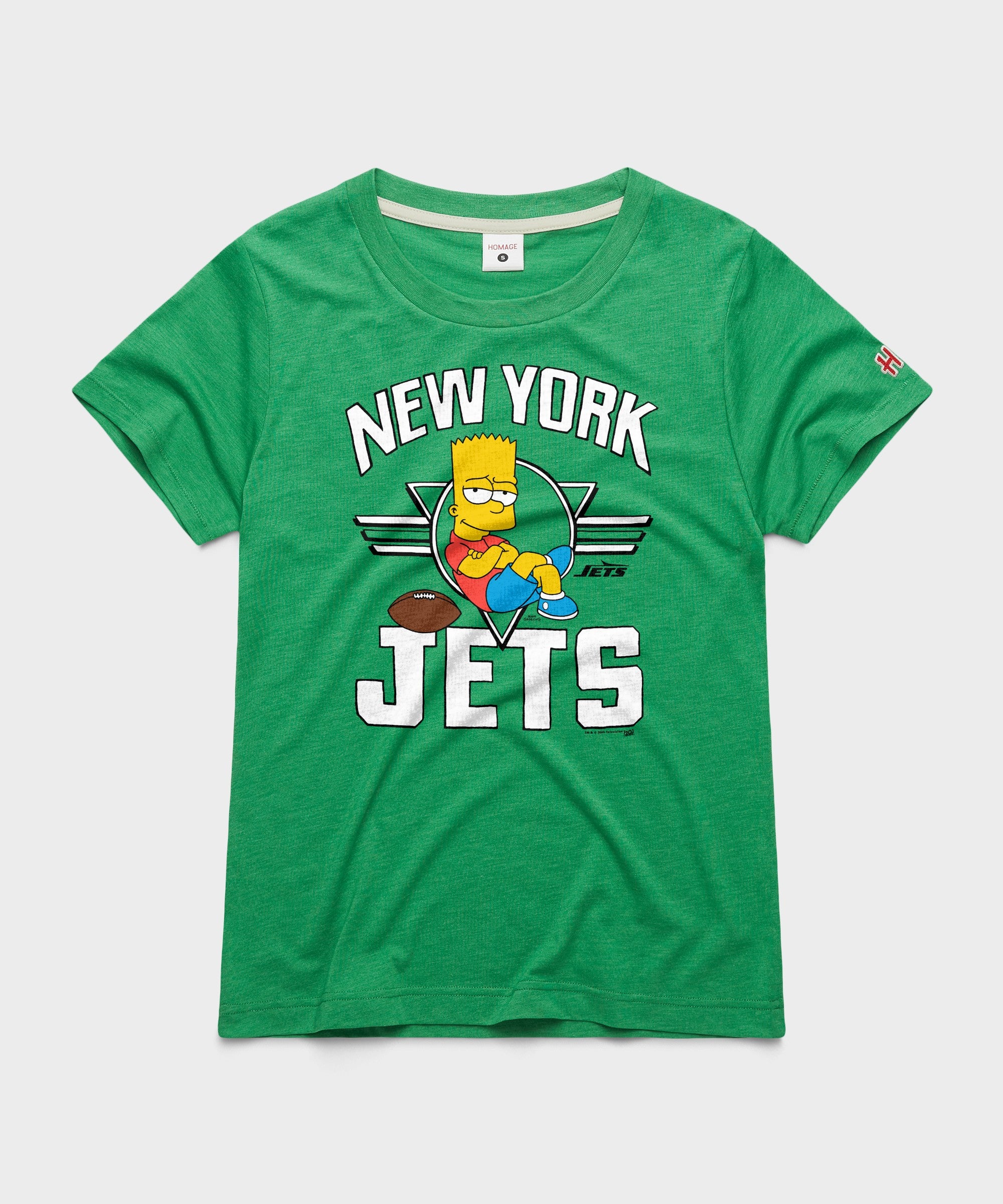 Women's The Simpsons Bart X New York Jets