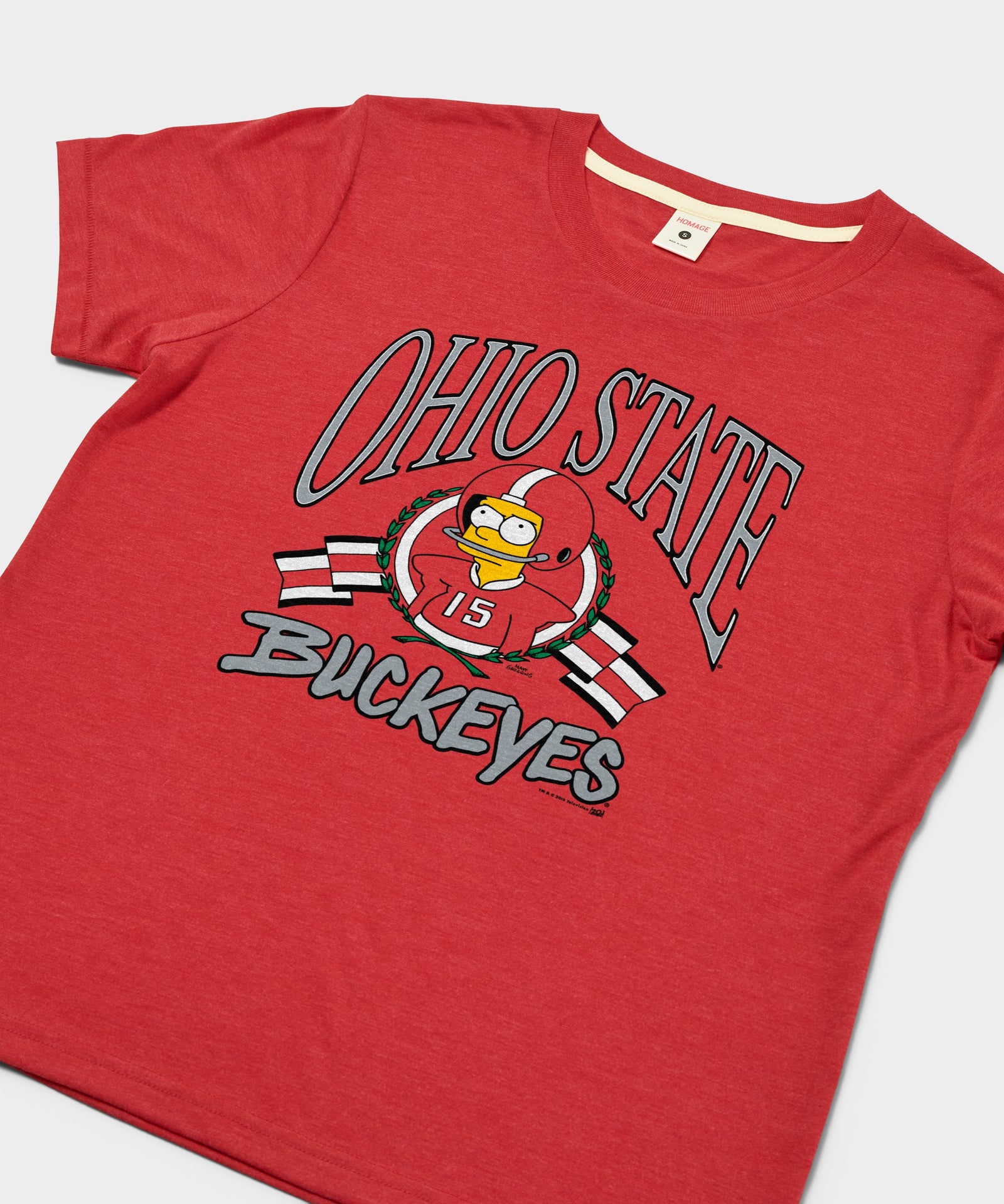 Women's The Simpsons Bart X Ohio State
