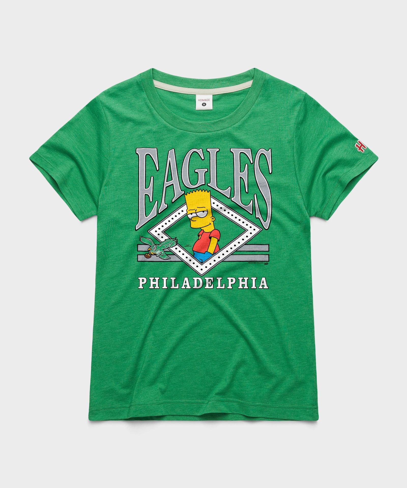 Women's The Simpsons Bart X Philadelphia Eagles