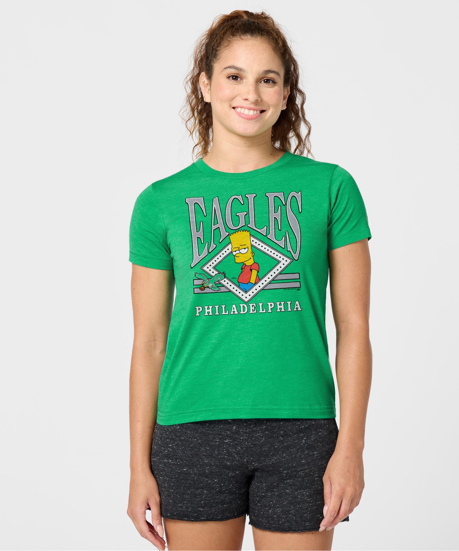 Women's The Simpsons Bart X Philadelphia Eagles