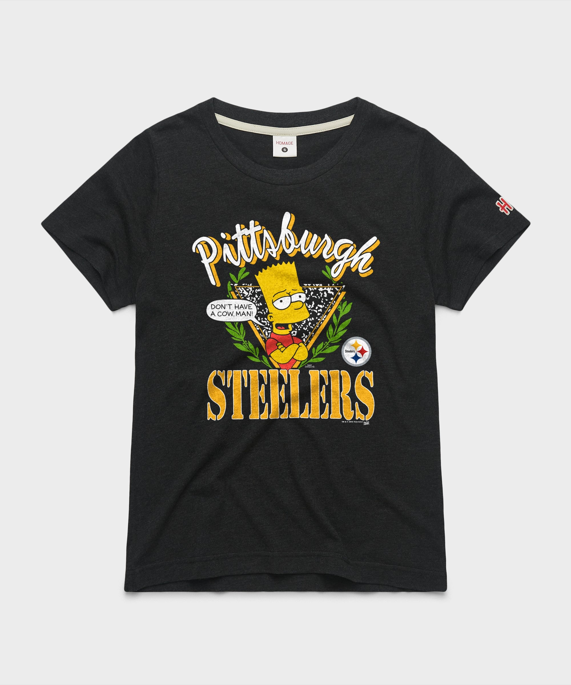 Women's The Simpsons Bart X Pittsburgh Steelers
