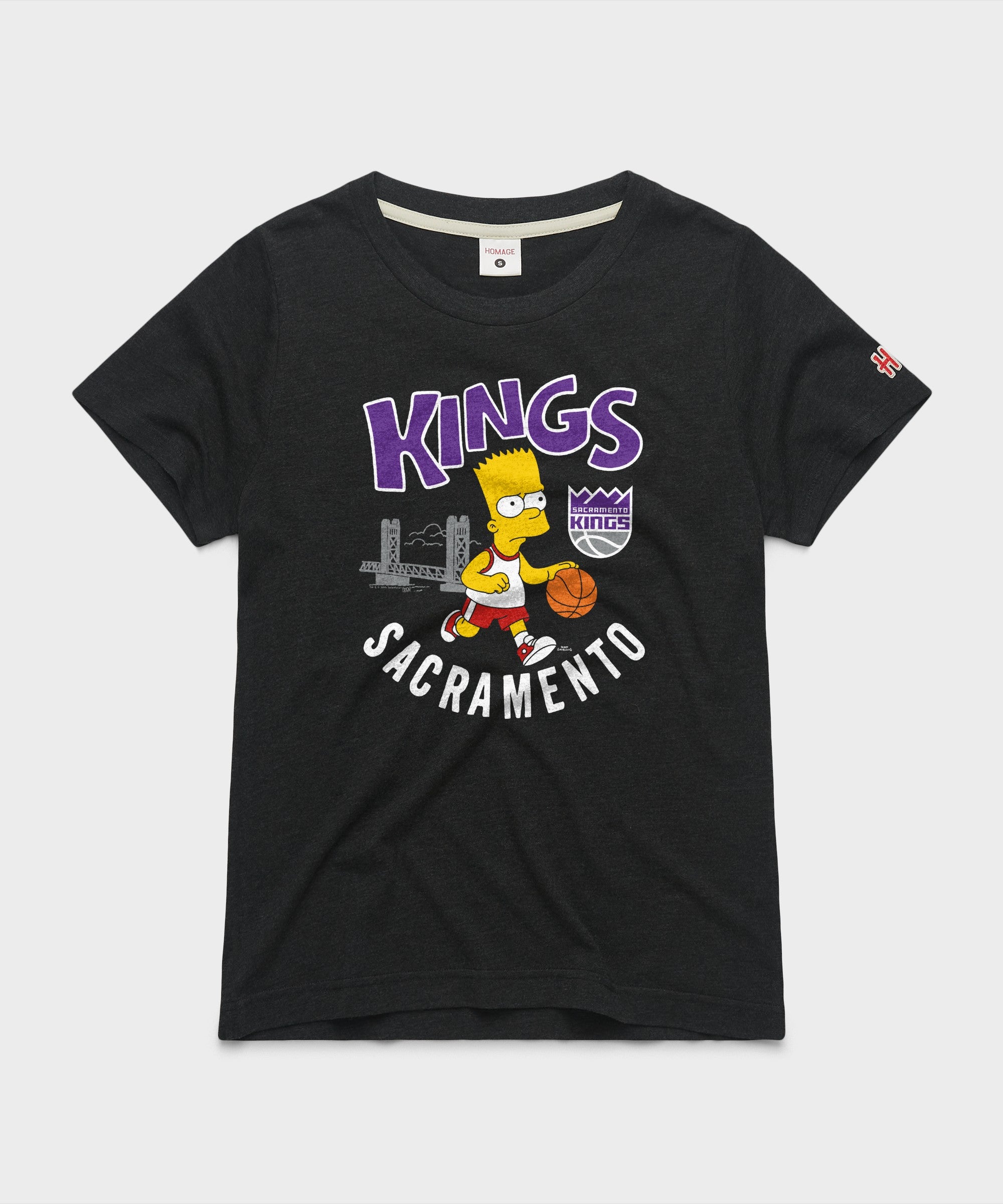 Women's The Simpsons Bart X Sacramento Kings