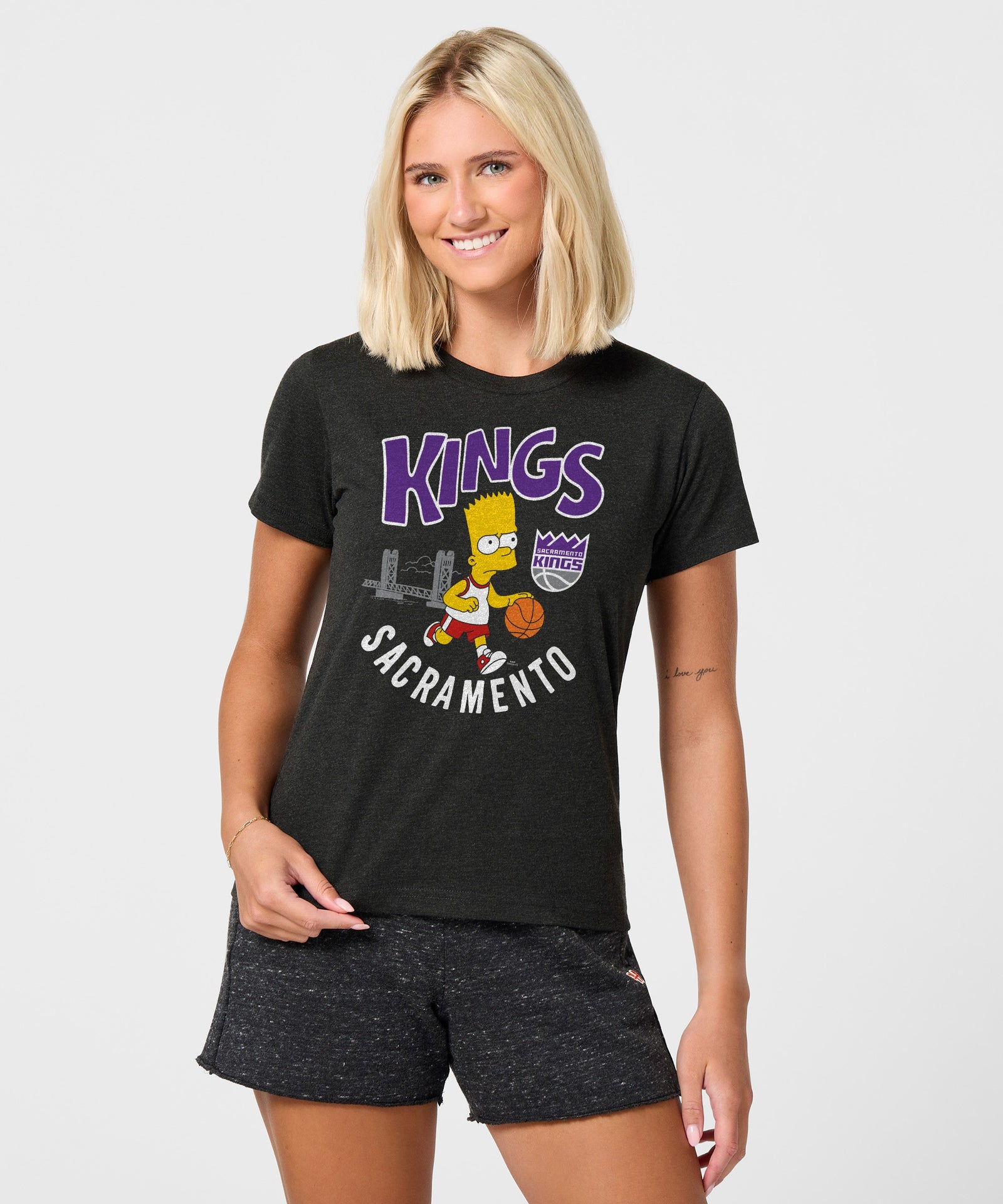 Women's The Simpsons Bart X Sacramento Kings