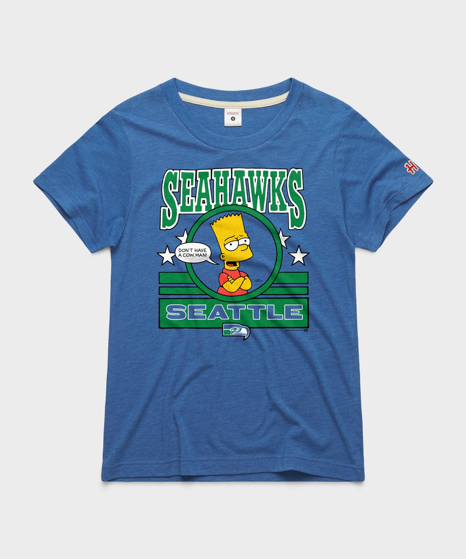 Women's The Simpsons Bart X Seattle Seahawks