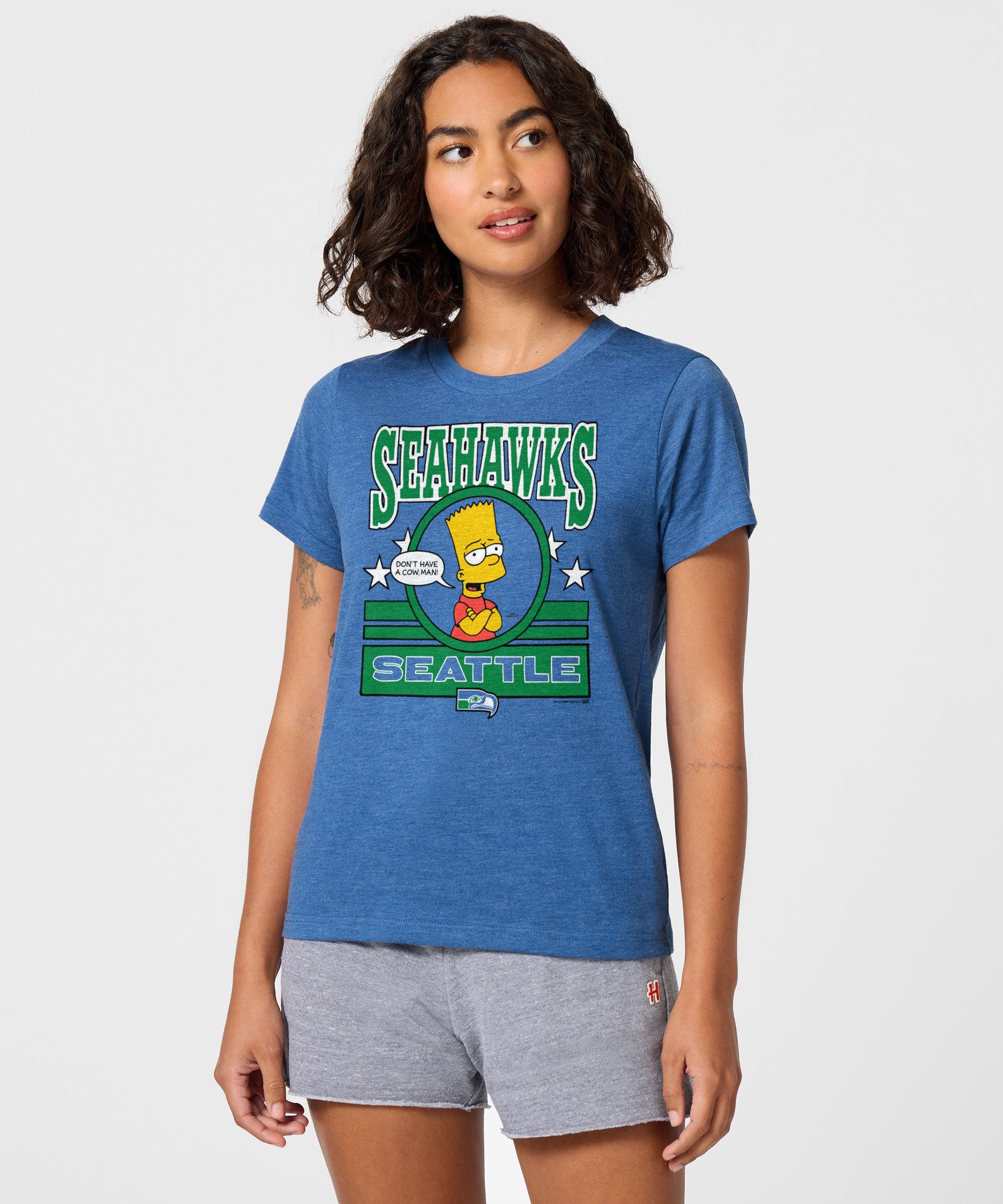 Women's The Simpsons Bart X Seattle Seahawks