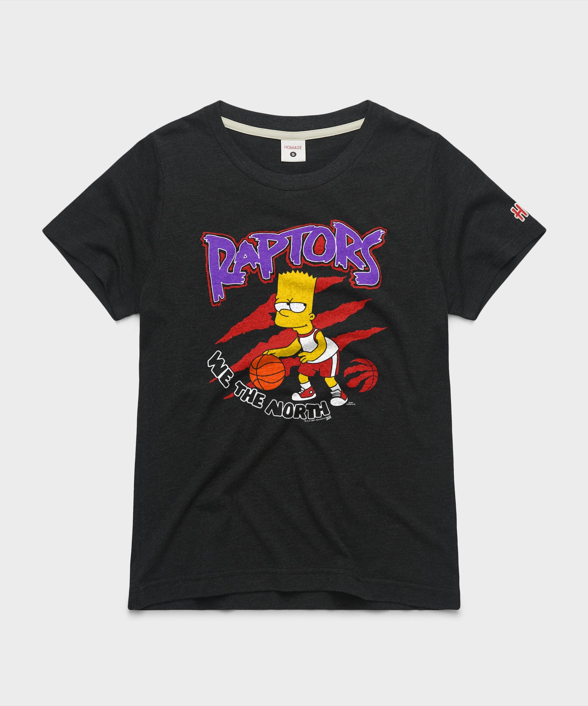 Women's The Simpsons Bart X Toronto Raptors