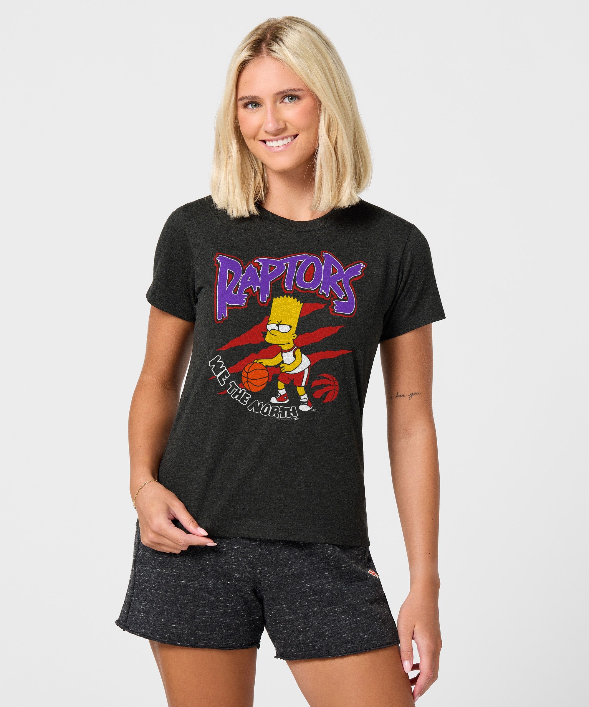 Women's The Simpsons Bart X Toronto Raptors
