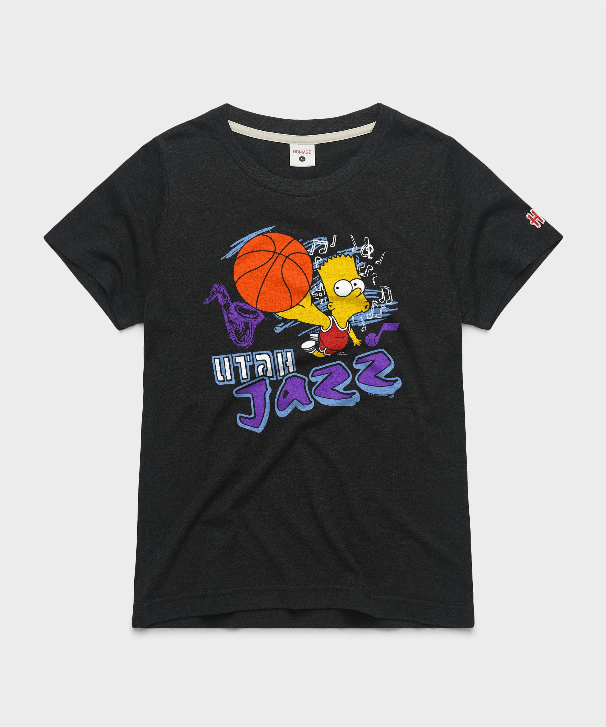Women's The Simpsons Bart X Utah Jazz