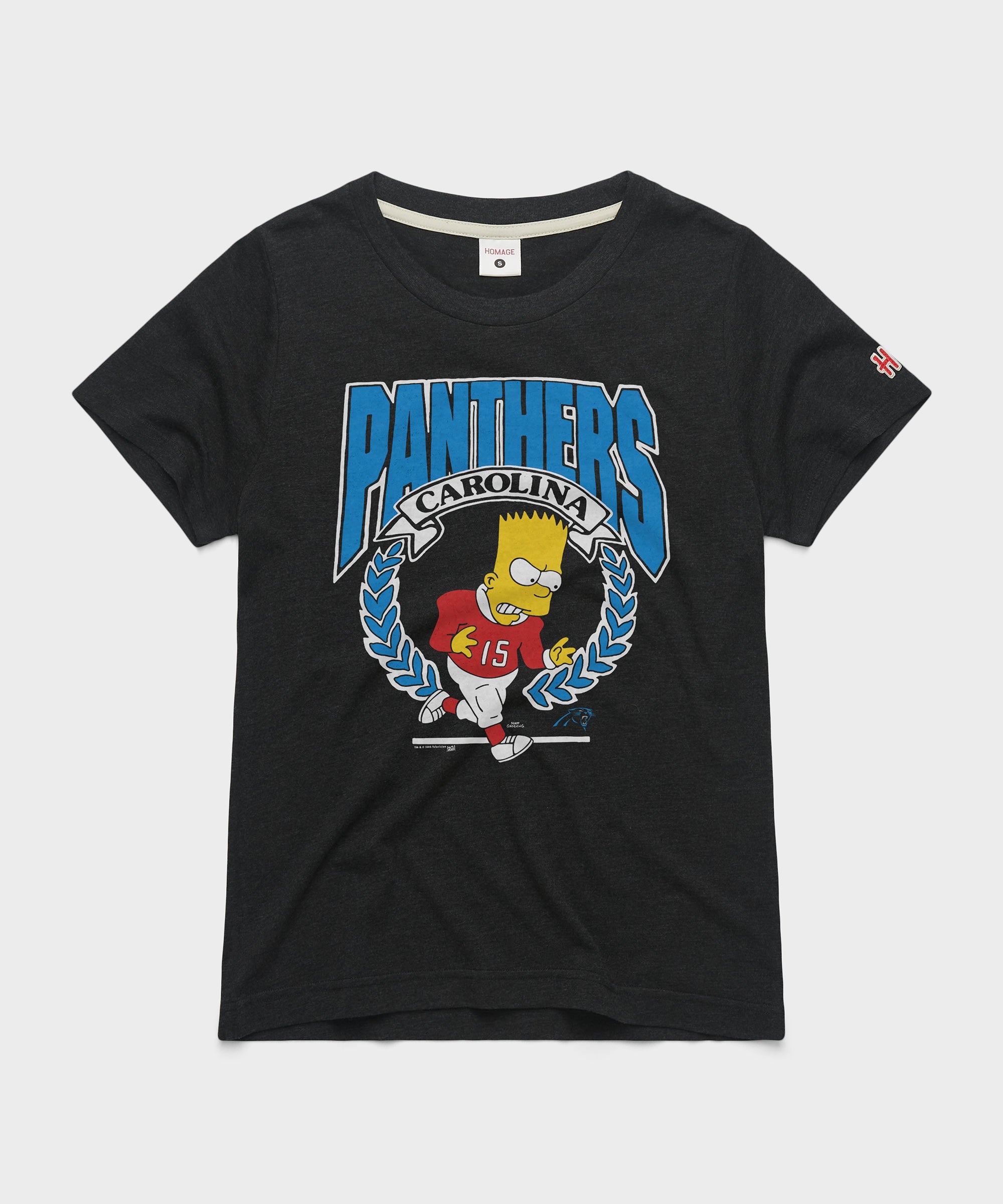 Women's The Simpsons Bart x Carolina Panthers