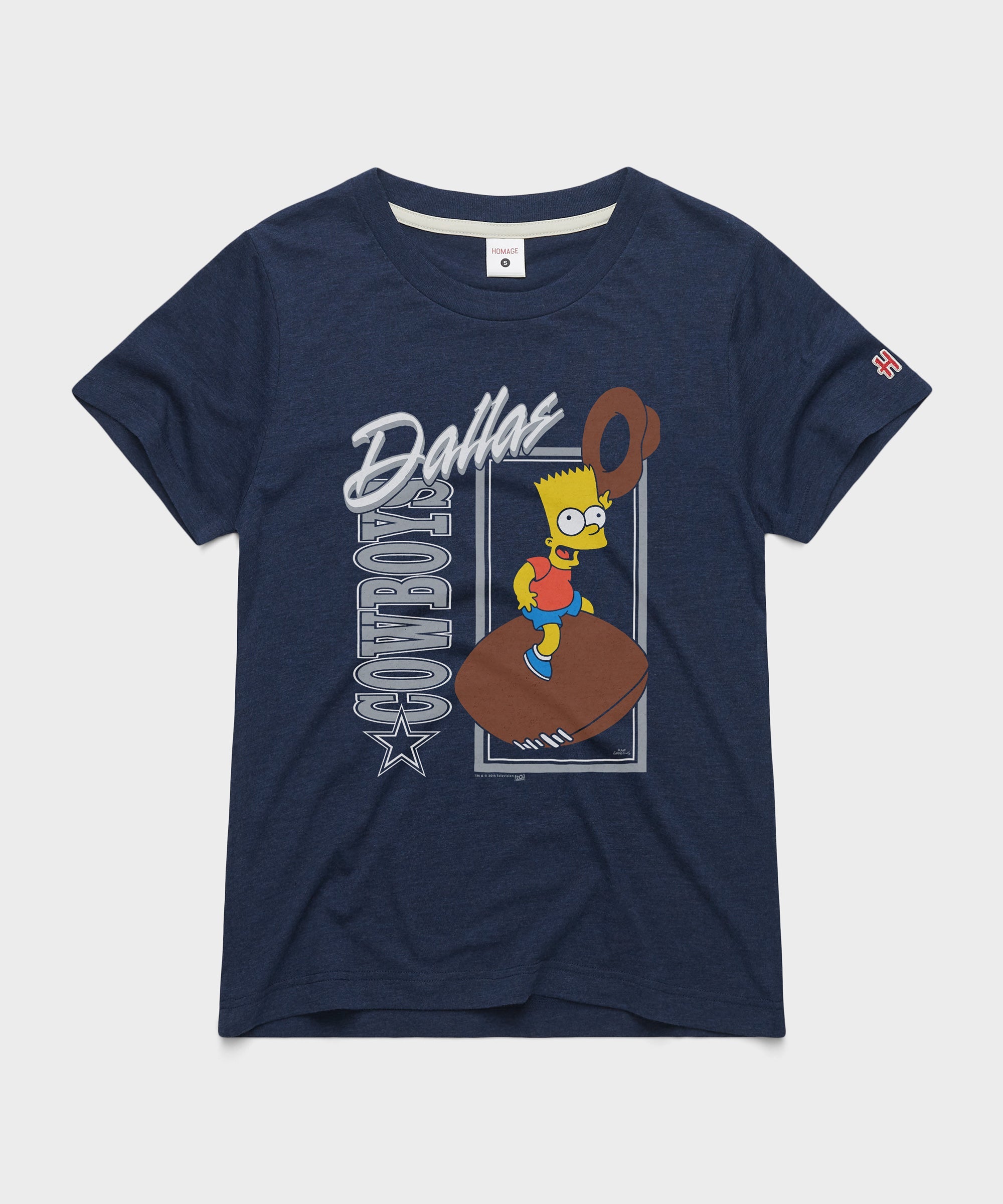 Women's The Simpsons Bart x Dallas Cowboys