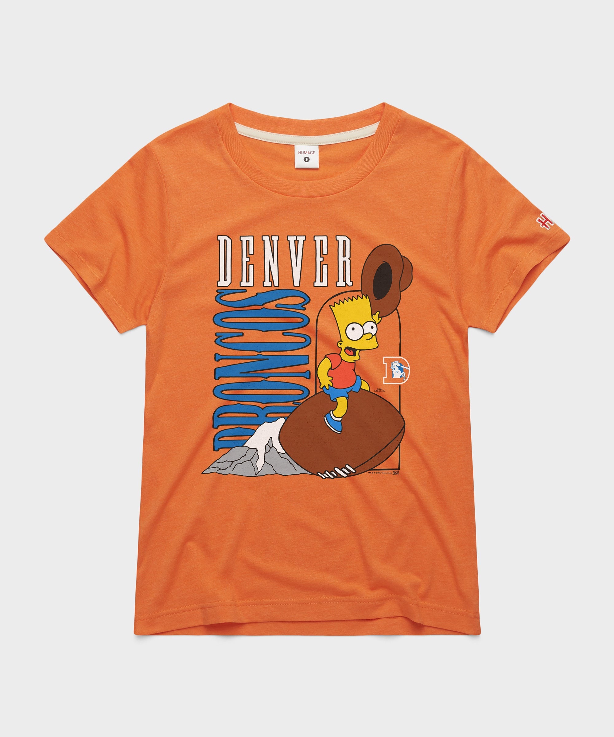 Women's The Simpsons Bart x Denver Broncos