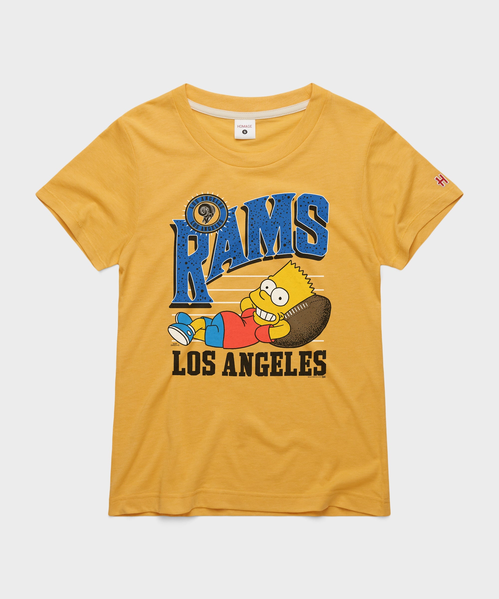 Women's The Simpsons Bart x Los Angeles Rams