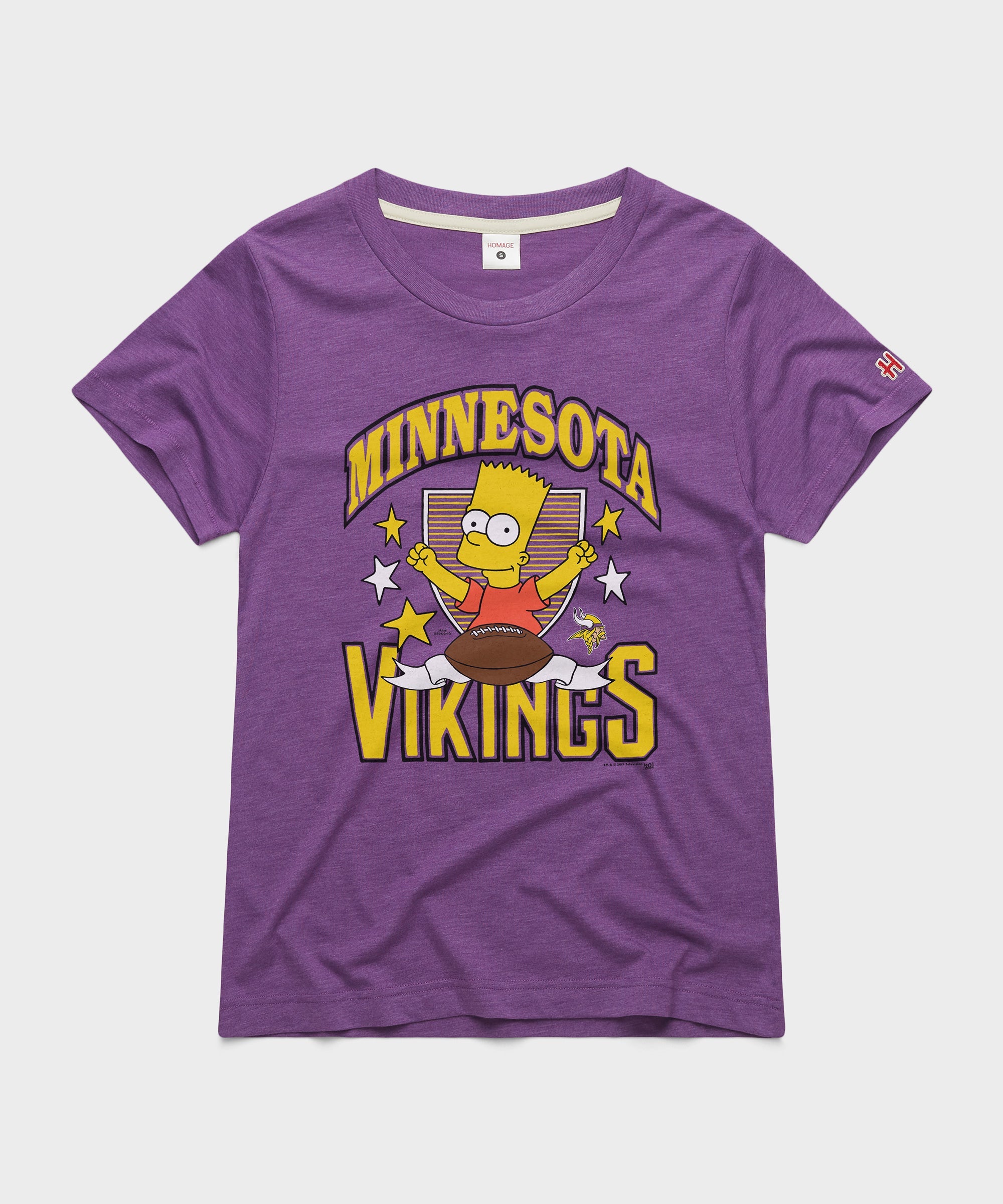 Women's The Simpsons Bart x Minnesota Vikings