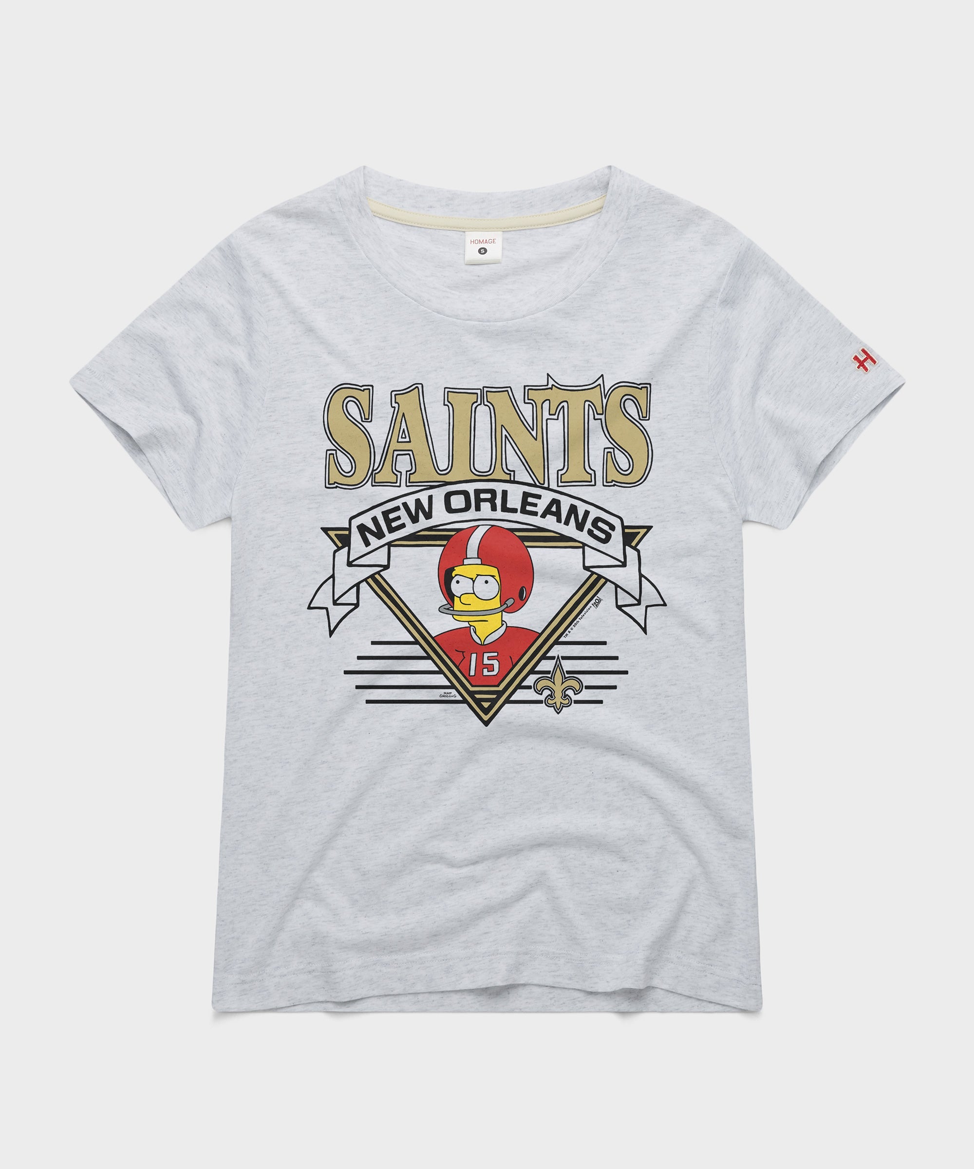 Women's The Simpsons Bart x New Orleans Saints