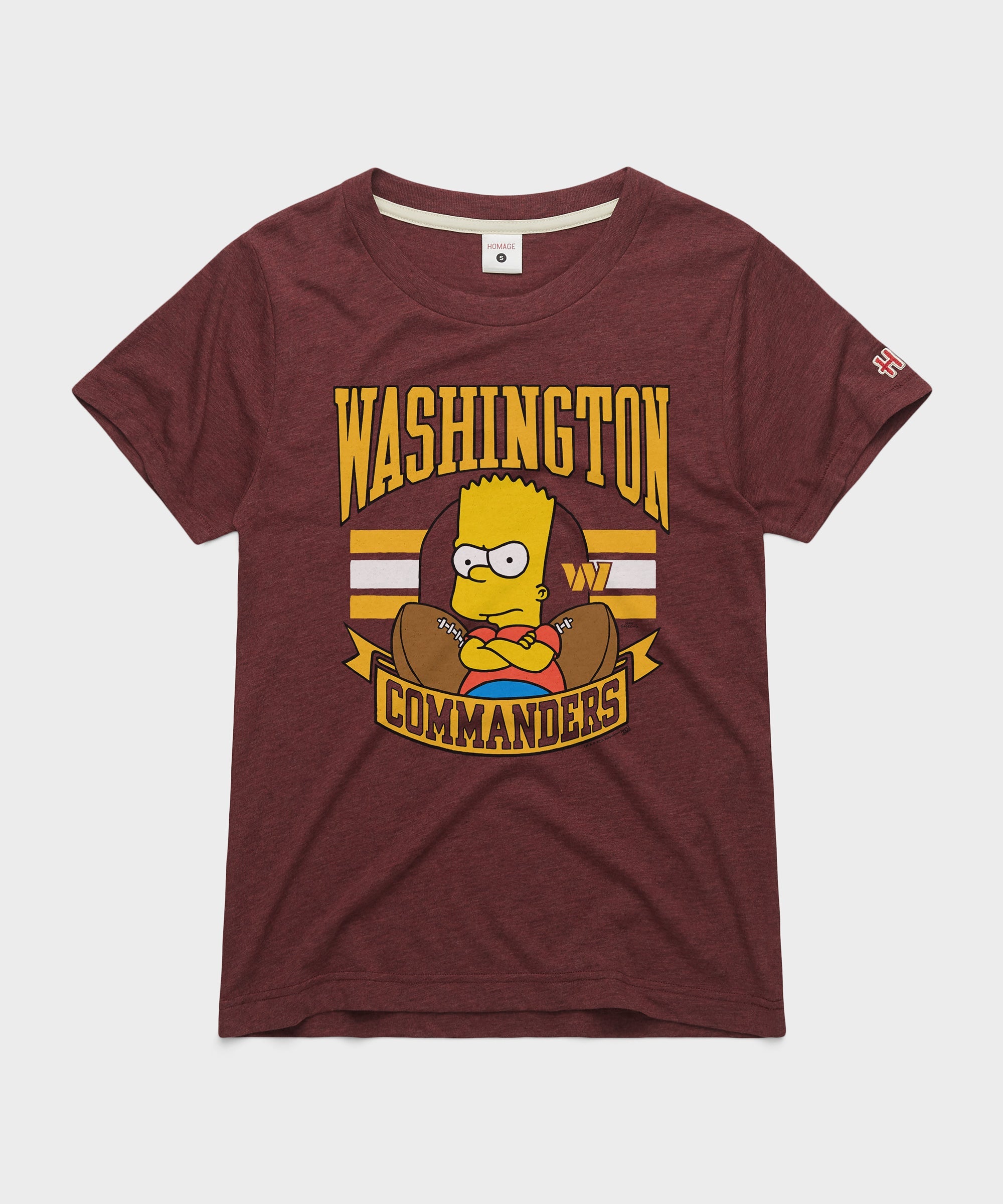 Women's The Simpsons Bart x Washington Commanders