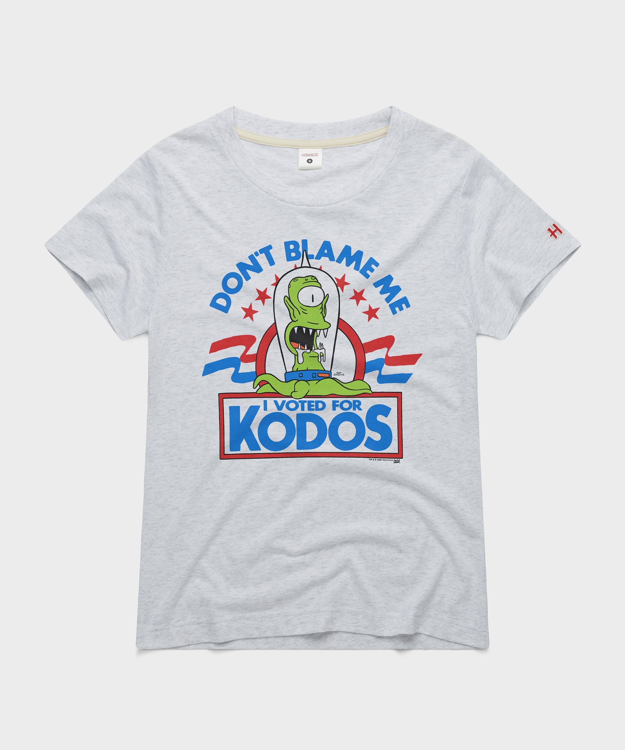 Women's The Simpsons Don't Blame Me I Voted For Kodos Ash