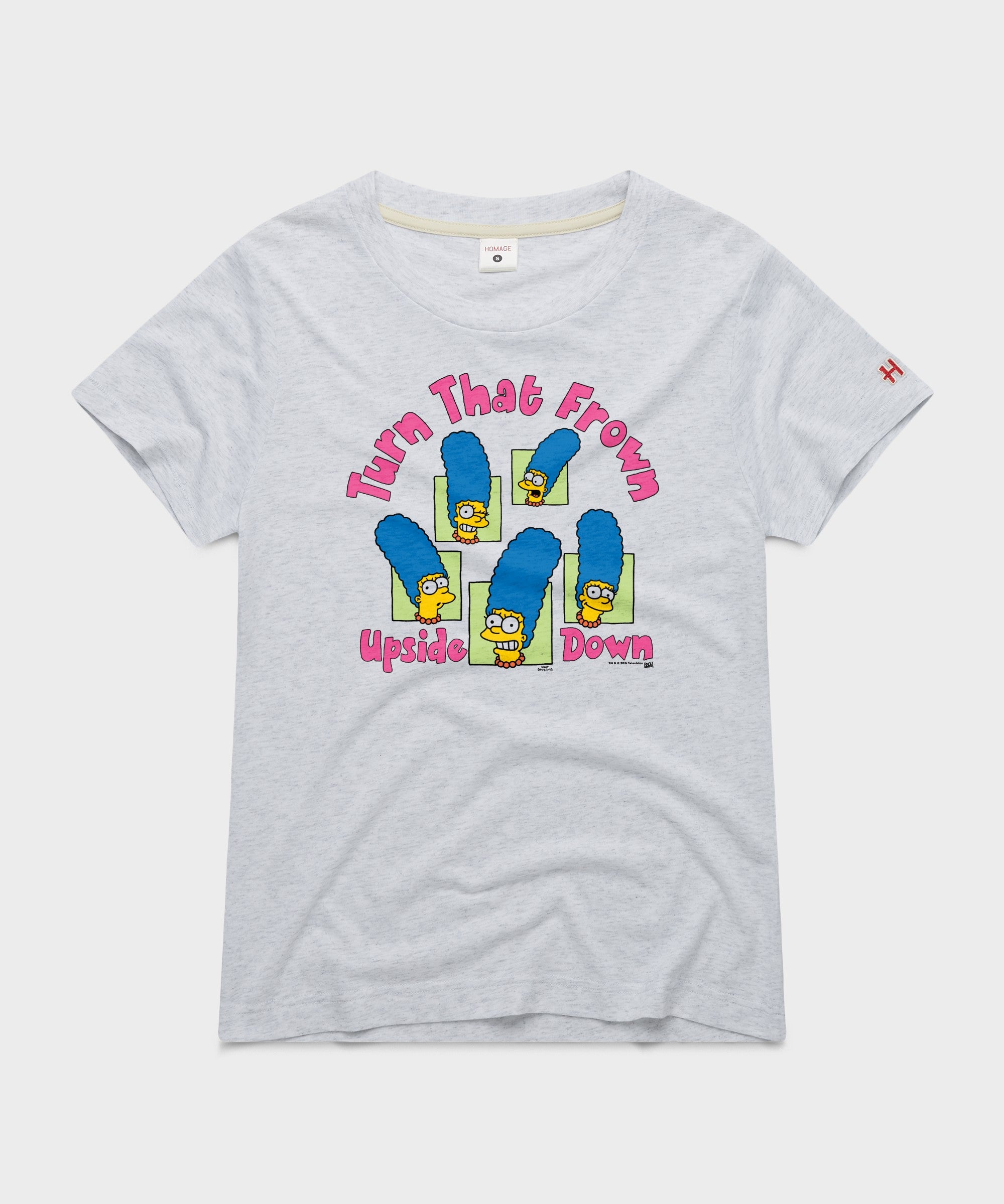 Women's The Simpsons Marge Turn That Frown Upside Down