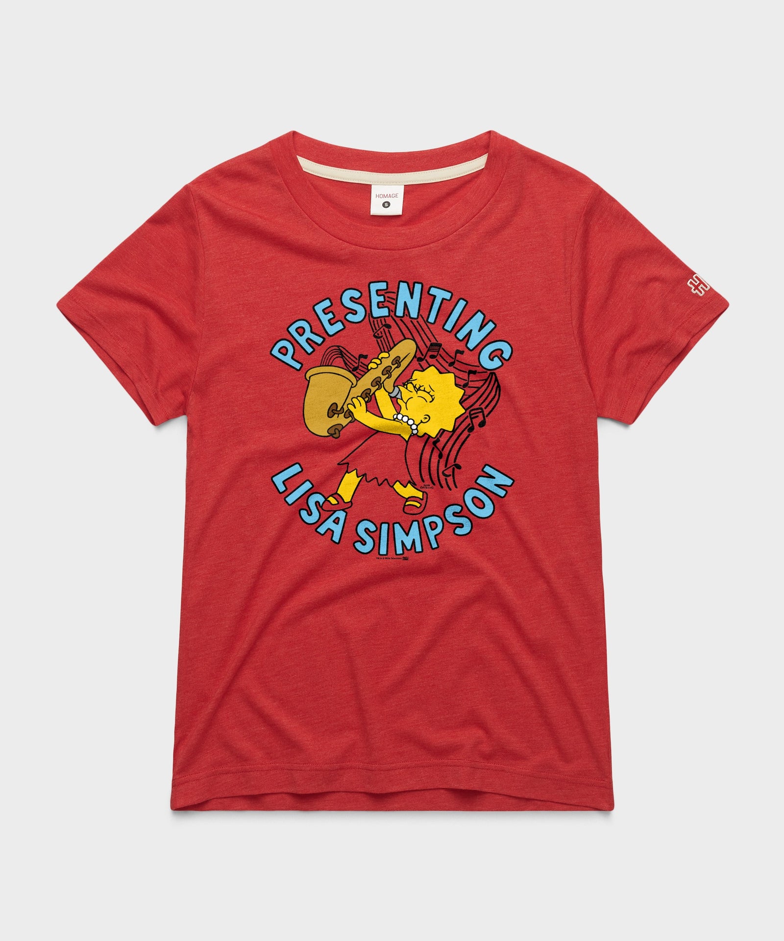 Women's The Simpsons Presenting Lisa Simpson