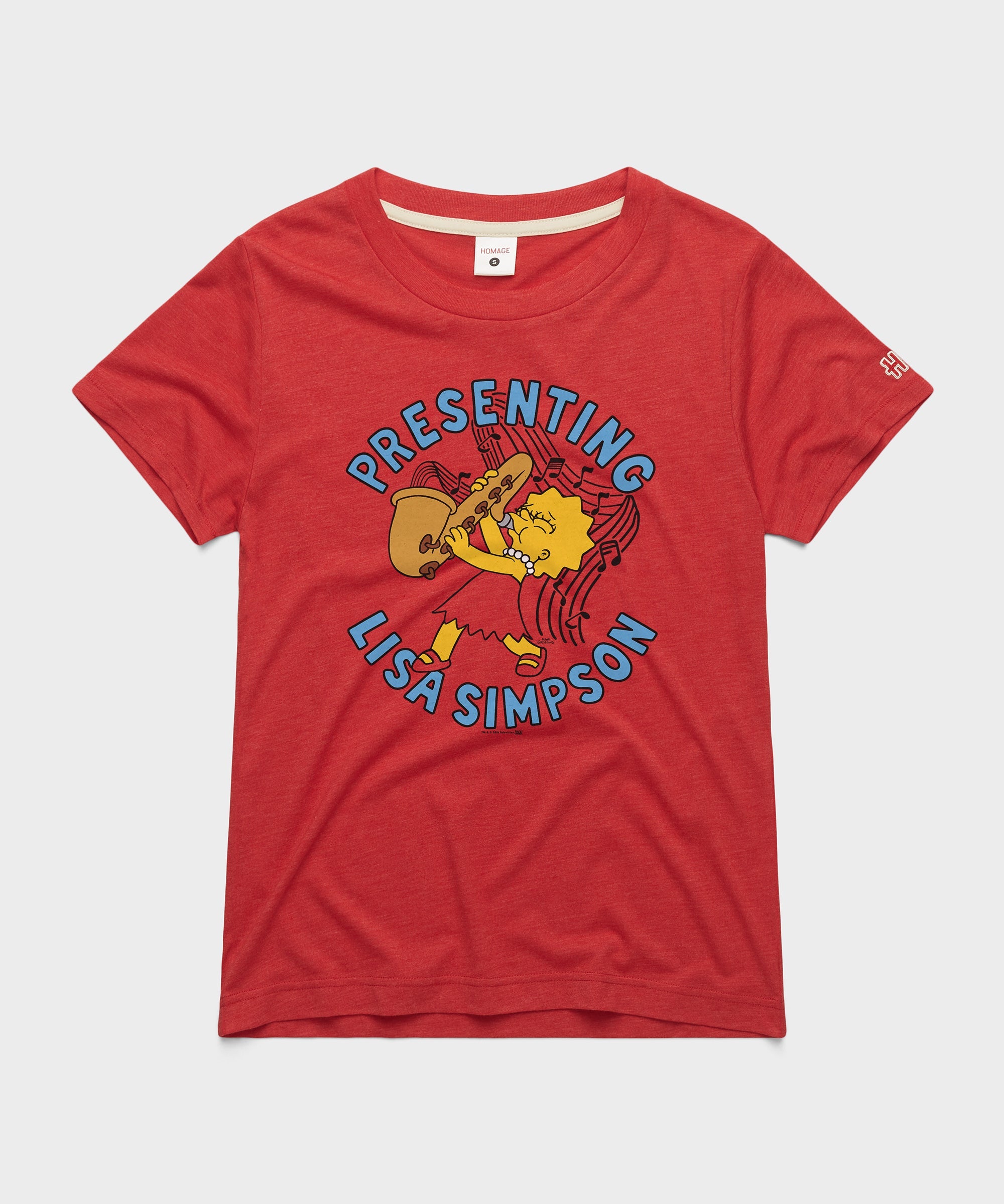 Women's The Simpsons Presenting Lisa Simpson