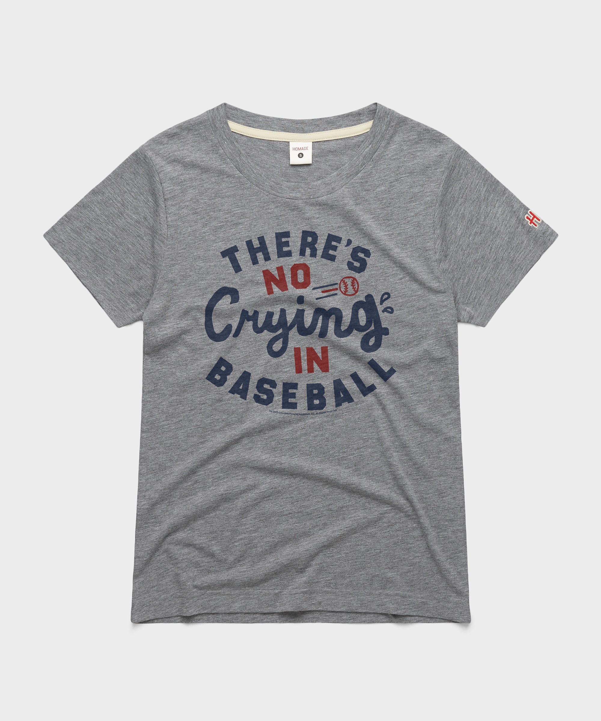 Women's There's No Crying In Baseball