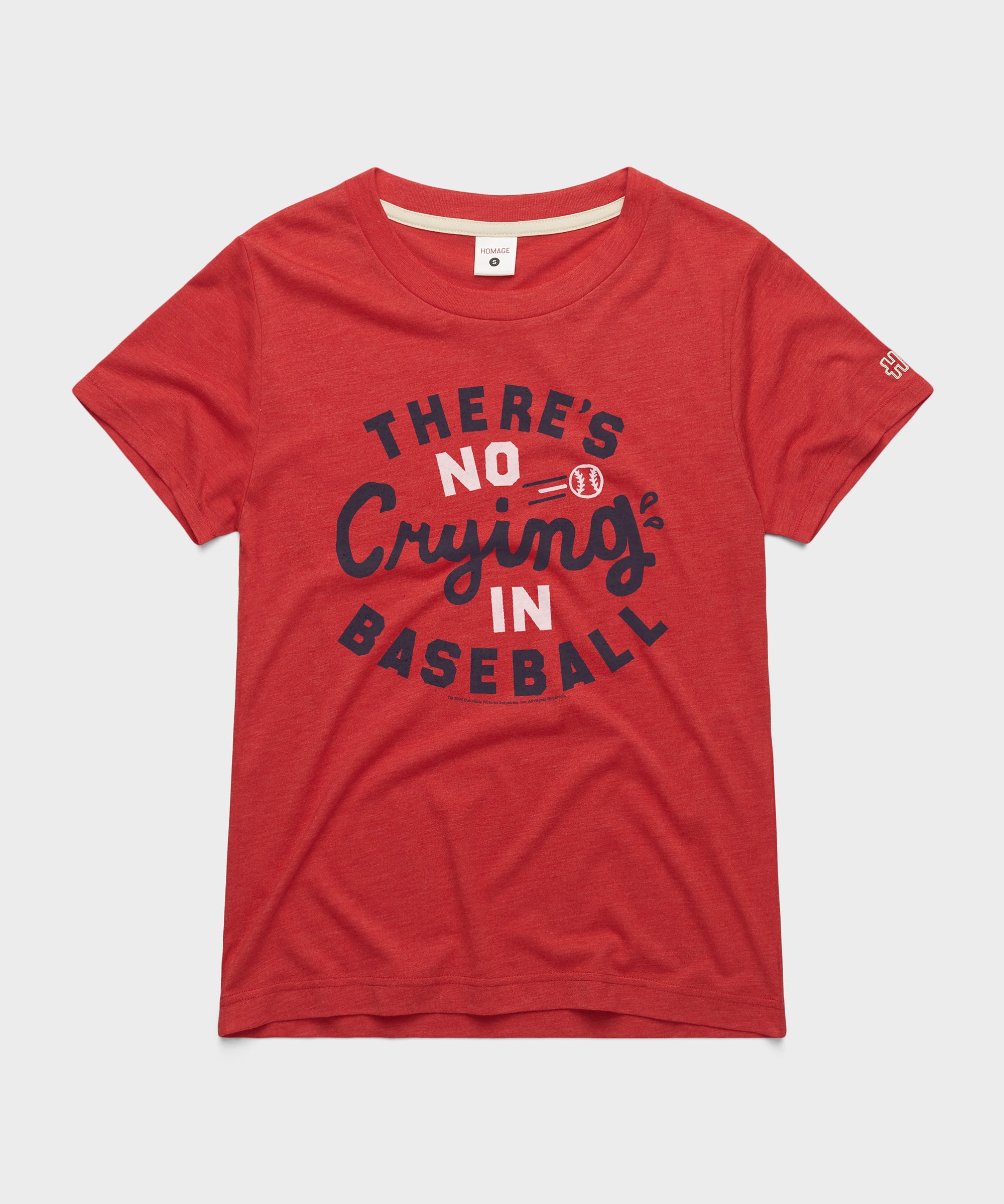 Women's There's No Crying in Baseball