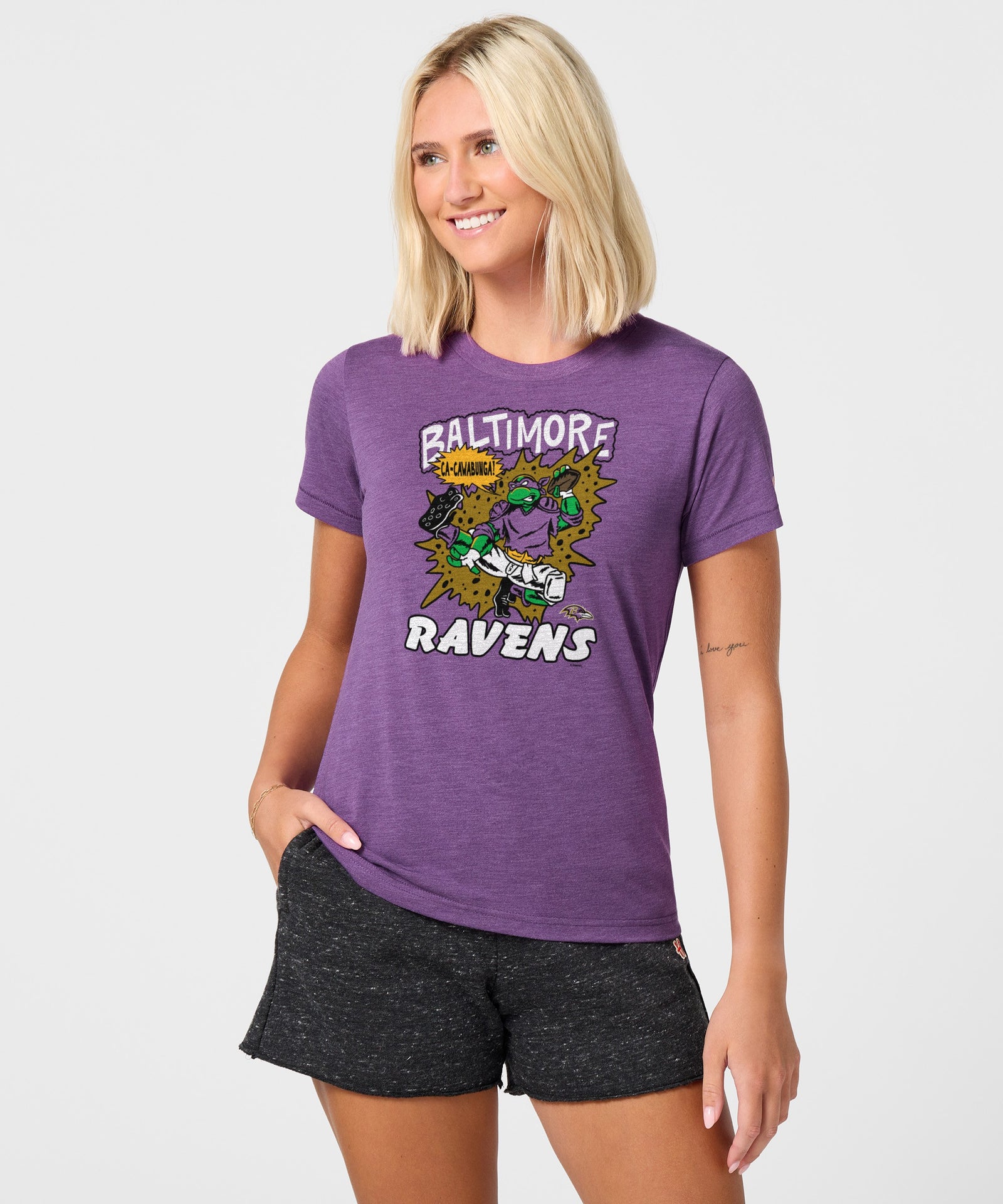 Women's Tmnt Donatello X Baltimore Ravens