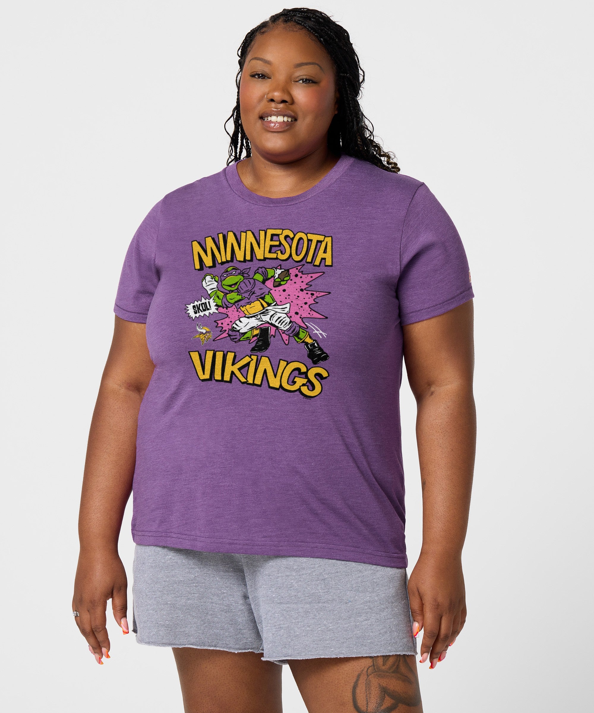 Women's Tmnt Donatello X Minnesota Vikings