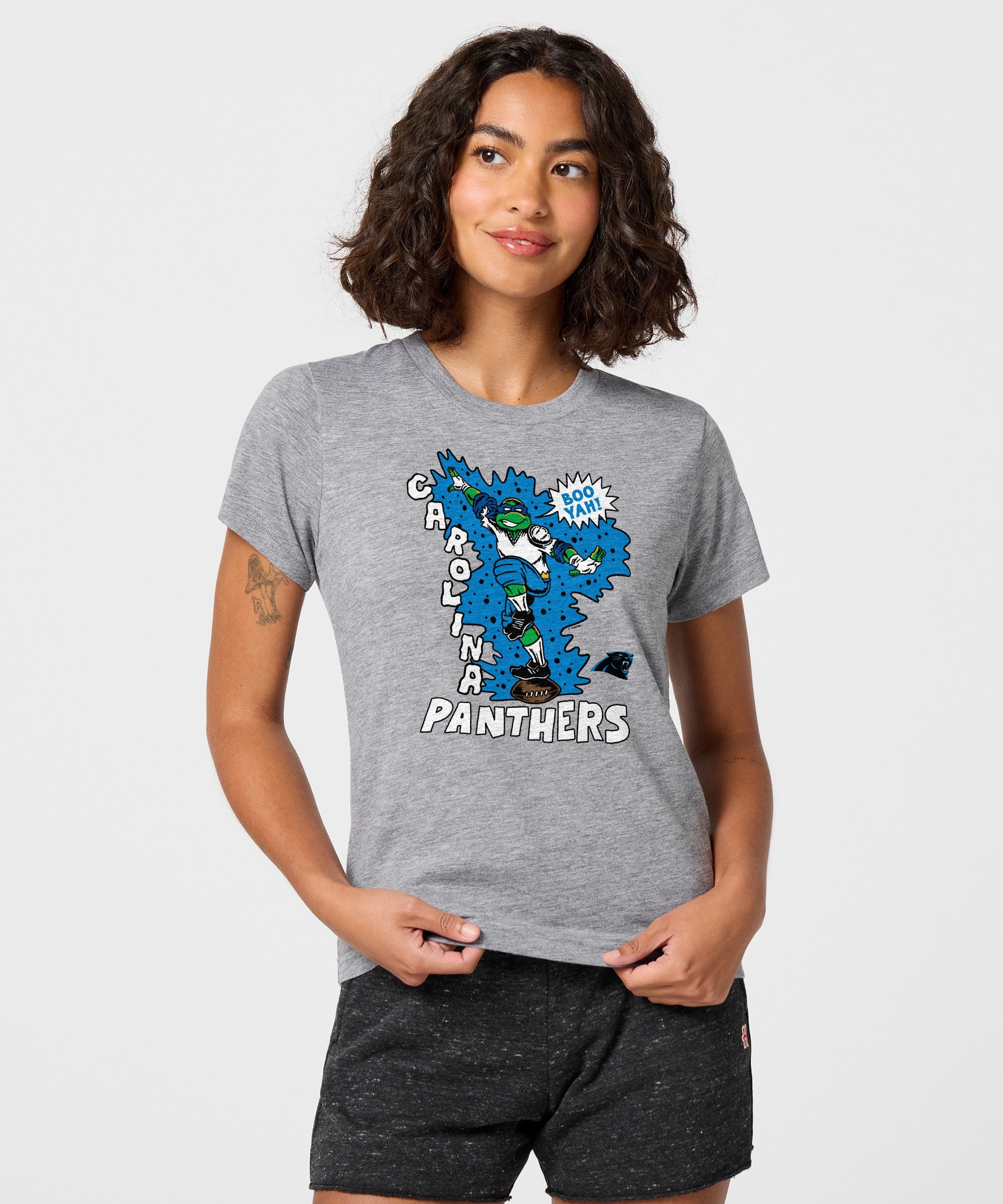 Women's Tmnt Leonardo X Carolina Panthers