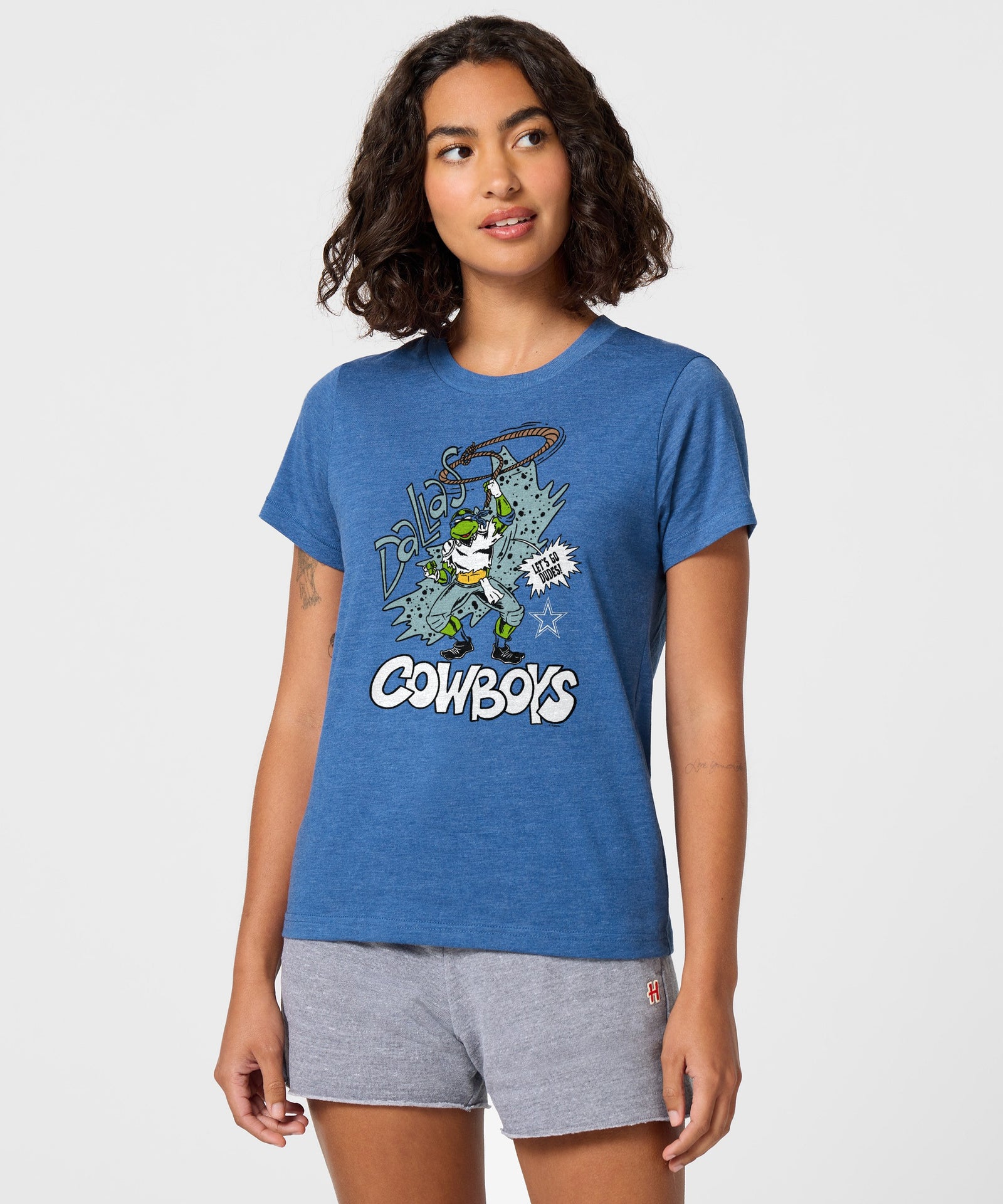 Women's Tmnt Leonardo X Dallas Cowboys