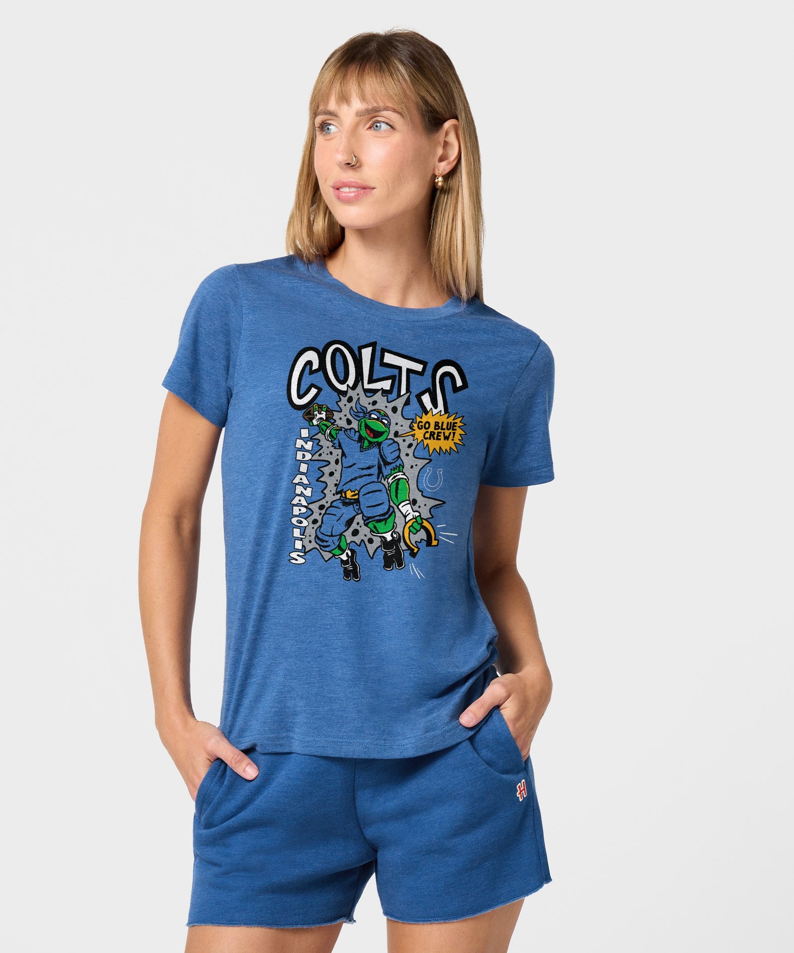 Women's Tmnt Leonardo X Indianapolis Colts