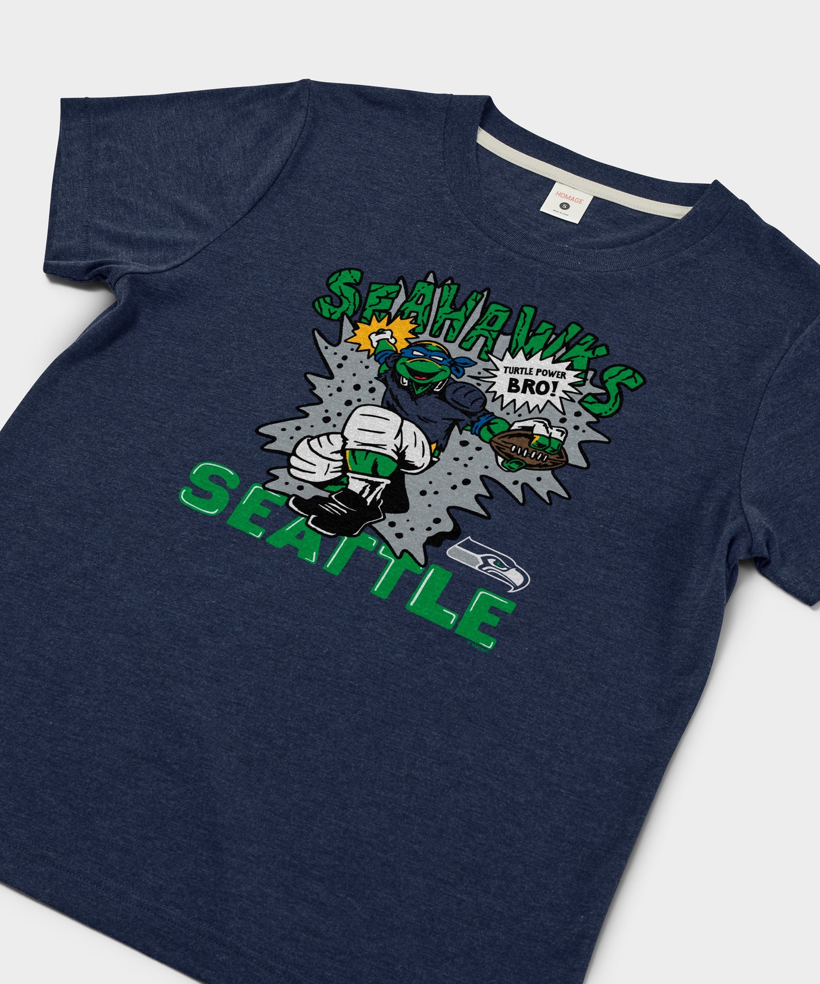 Women's Tmnt Leonardo X Seattle Seahawks