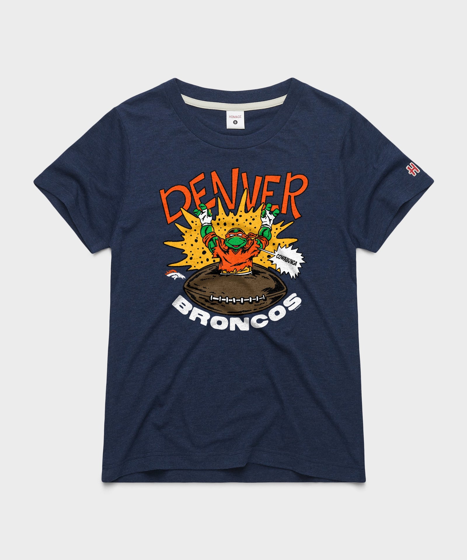 Women's Tmnt Michelangelo X Denver Broncos