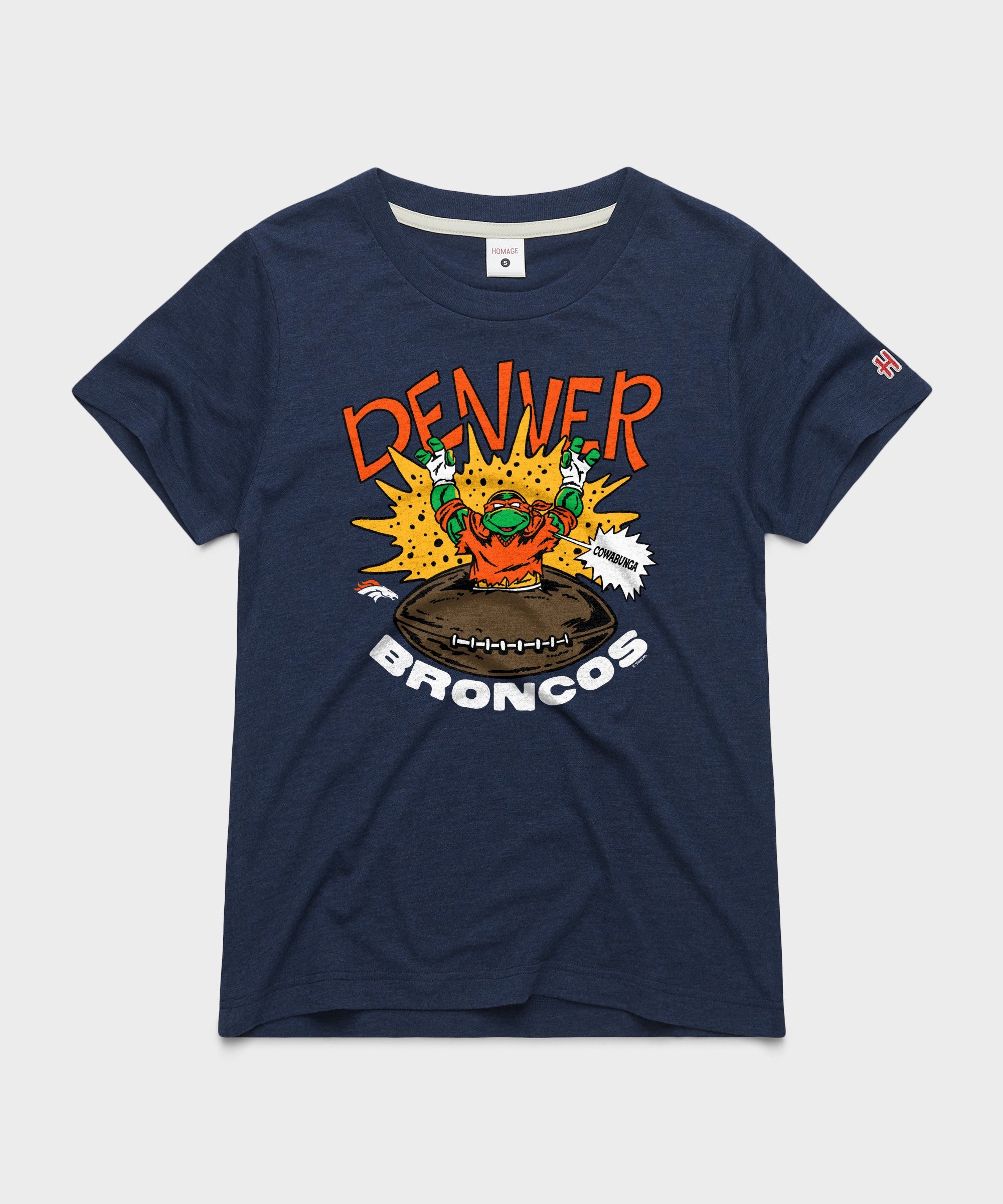Women's Tmnt Michelangelo X Denver Broncos