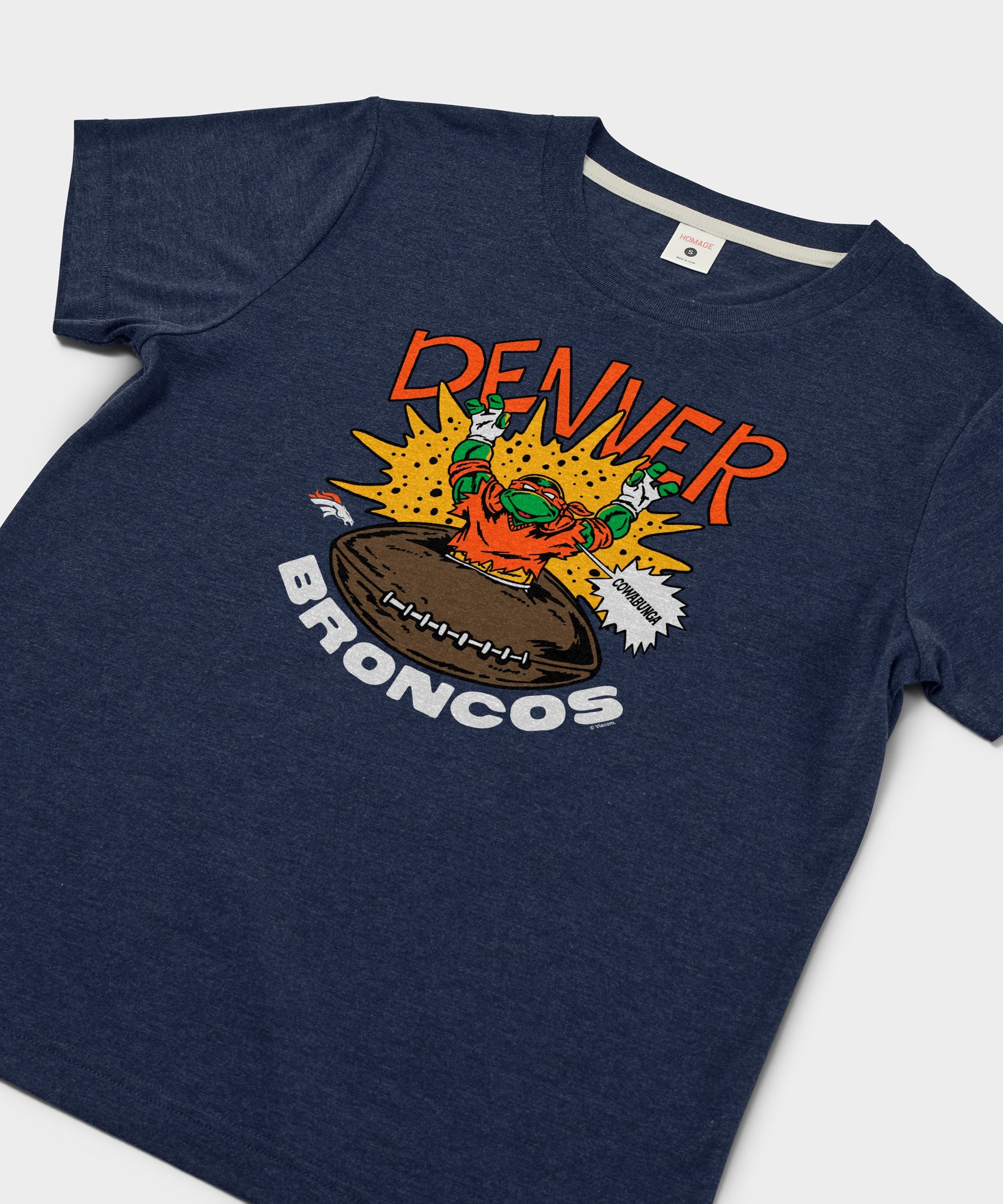 Women's Tmnt Michelangelo X Denver Broncos