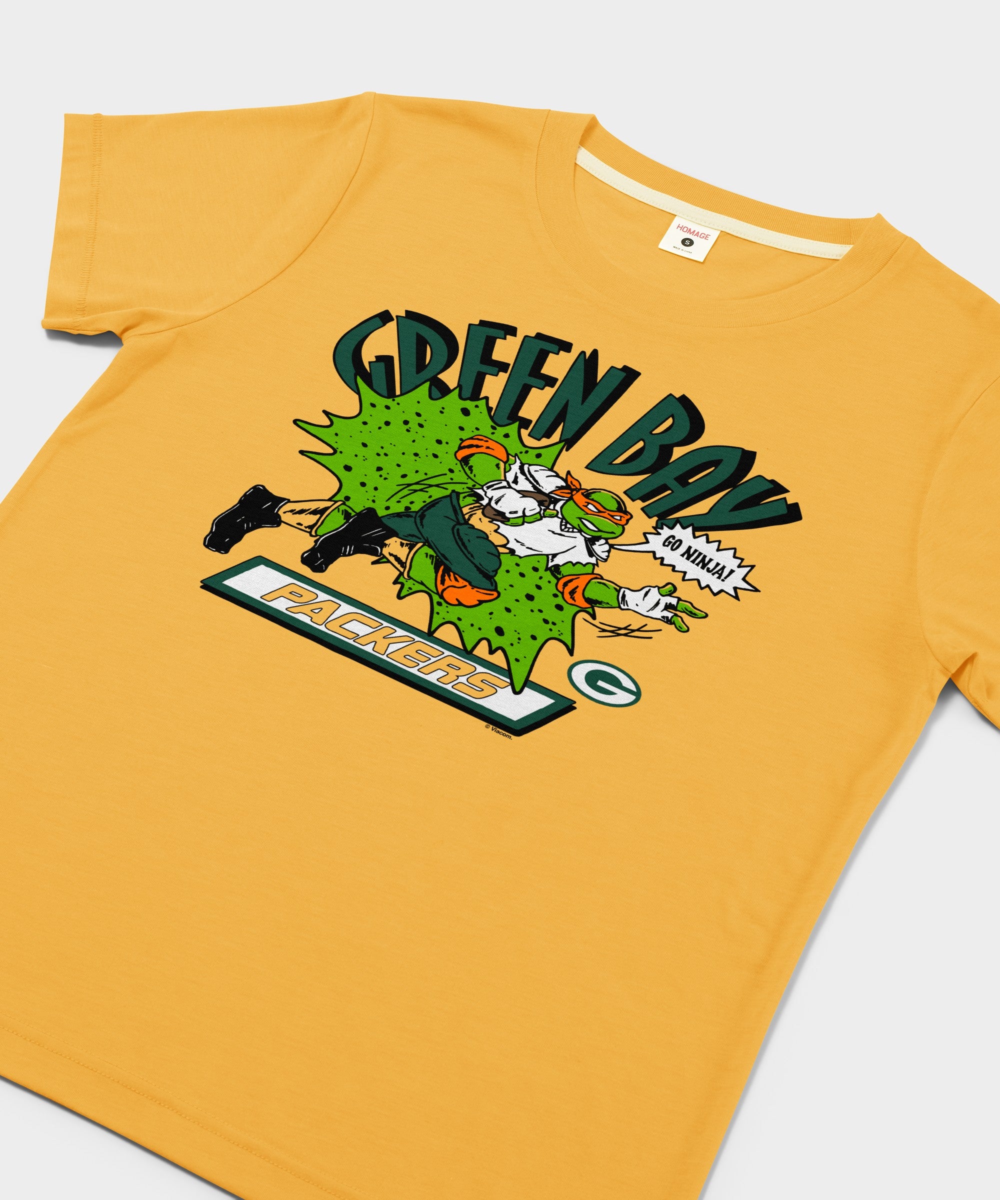 Women's Tmnt Michelangelo X Green Bay Packers