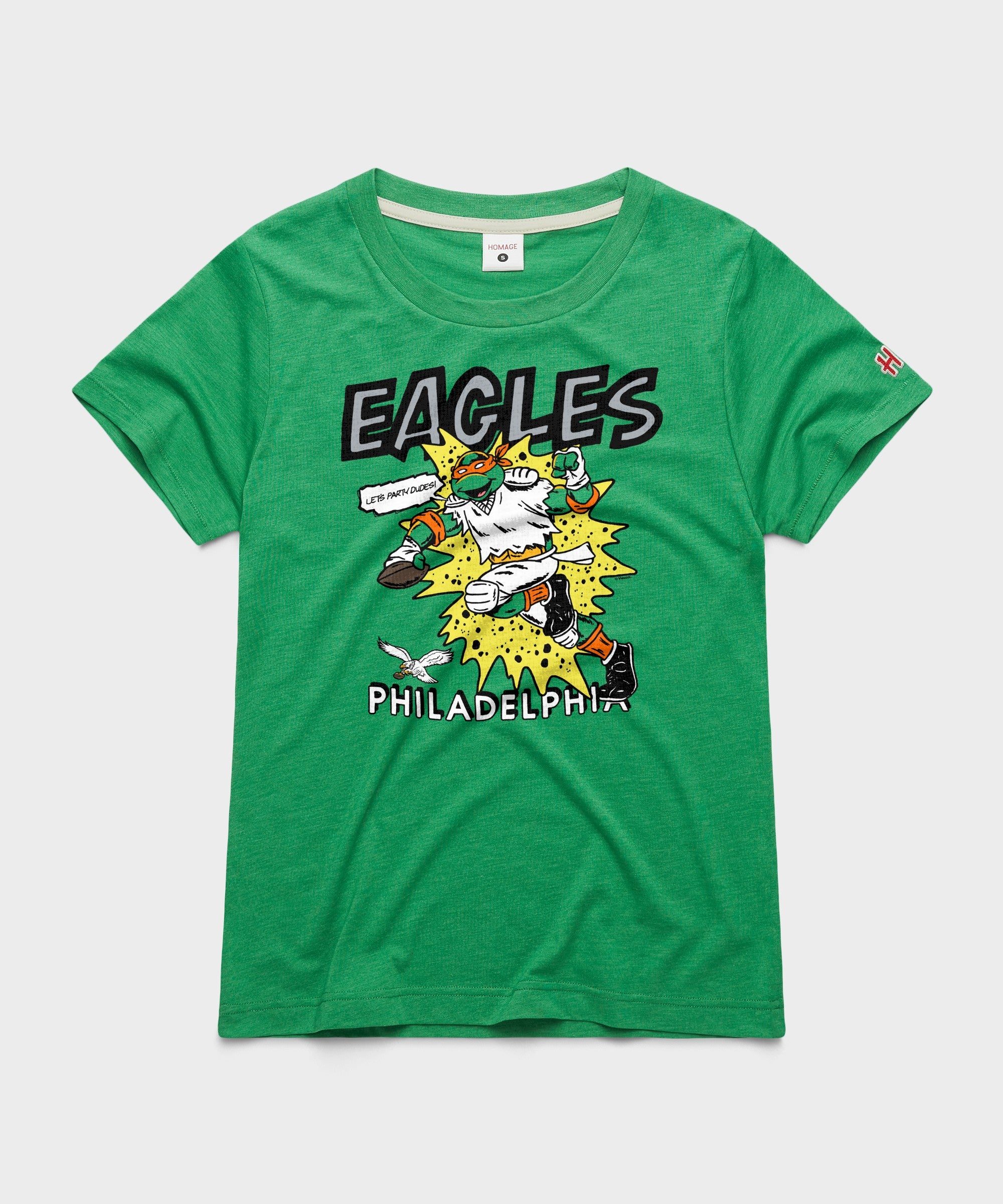 Women's Tmnt Michelangelo X Philadelphia Eagles