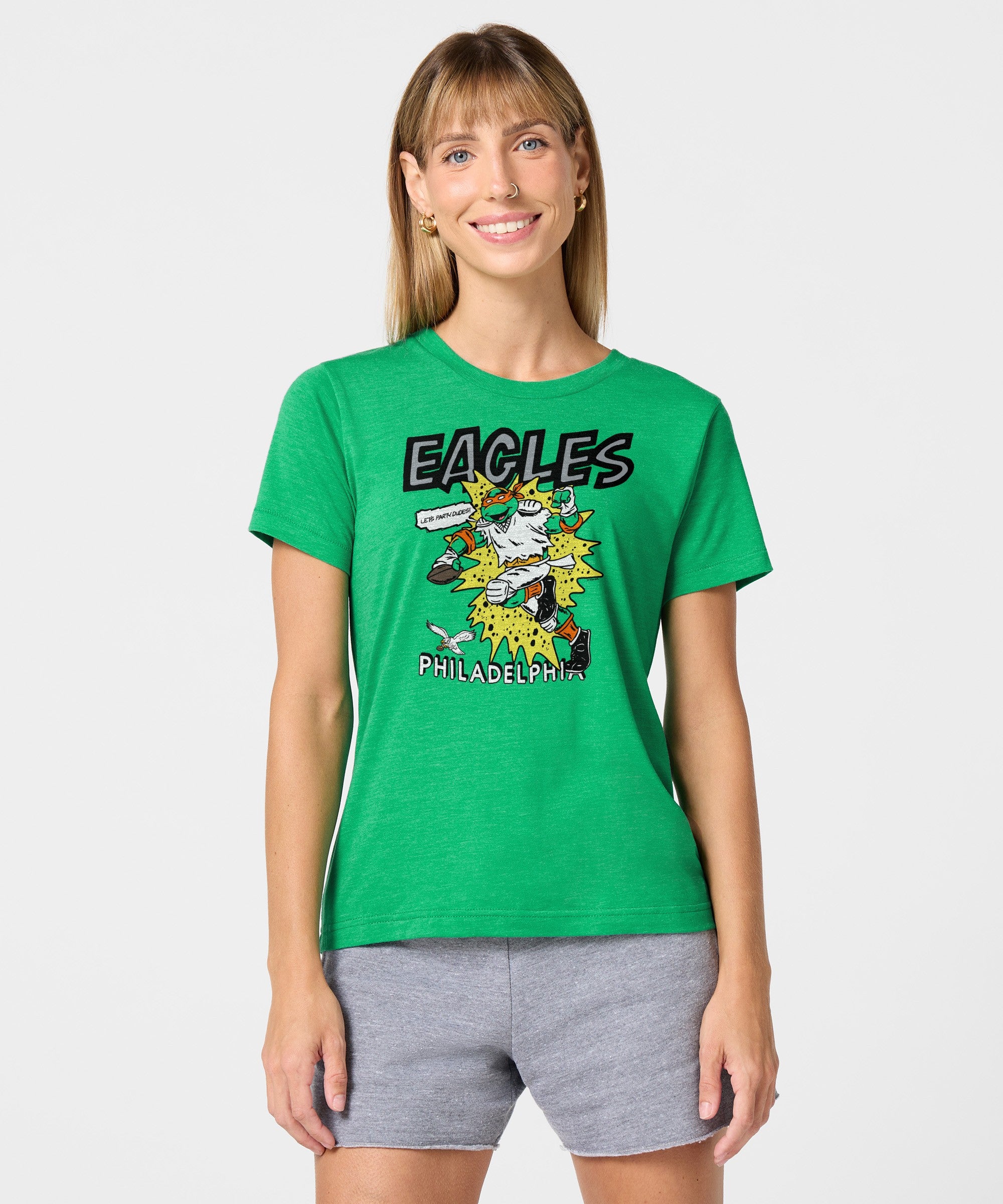 Women's Tmnt Michelangelo X Philadelphia Eagles