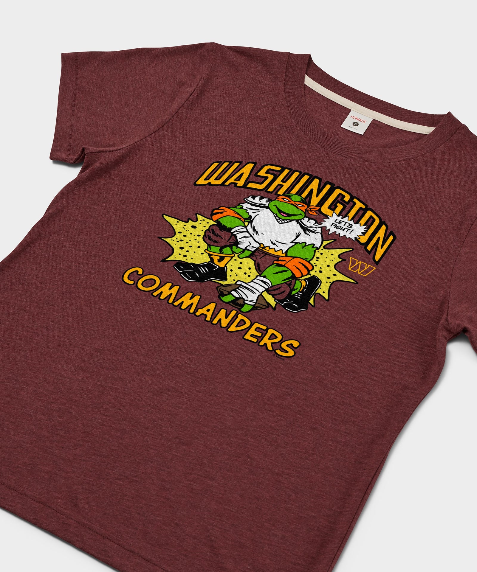 Women's Tmnt Michelangelo X Washington Commanders