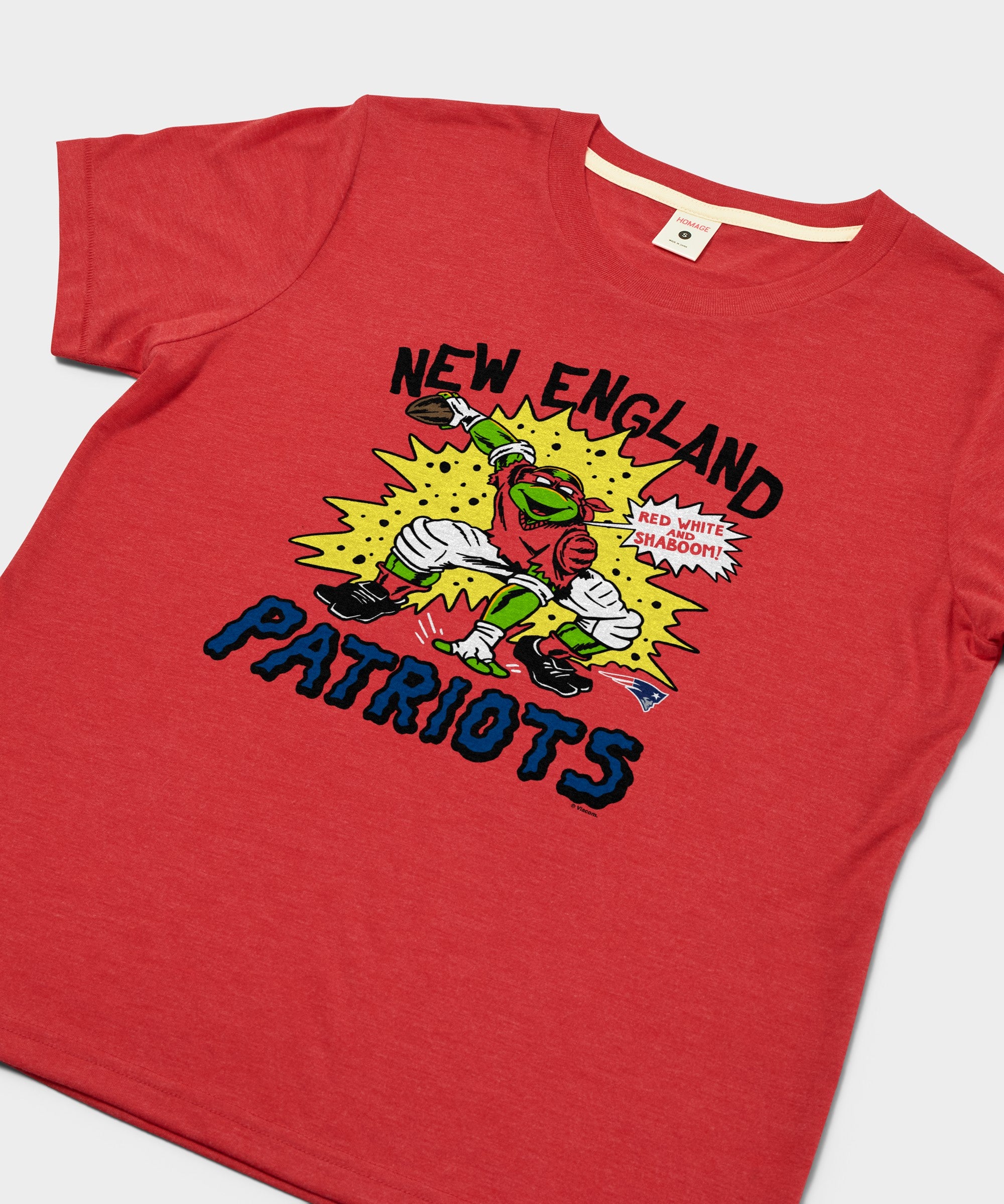 Women's Tmnt Raphael X New England Patriots