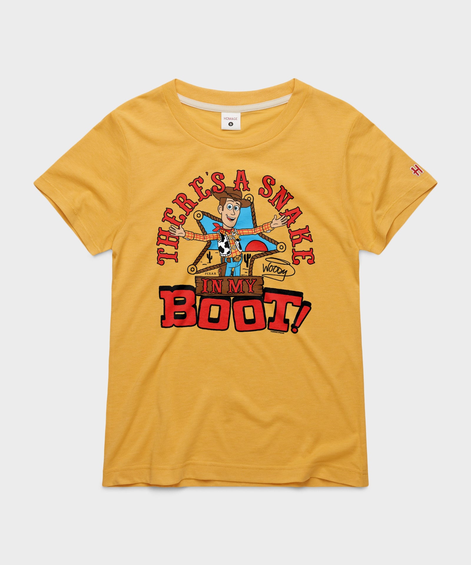 Women's Toy Story Woody There's A Snake In My Boot