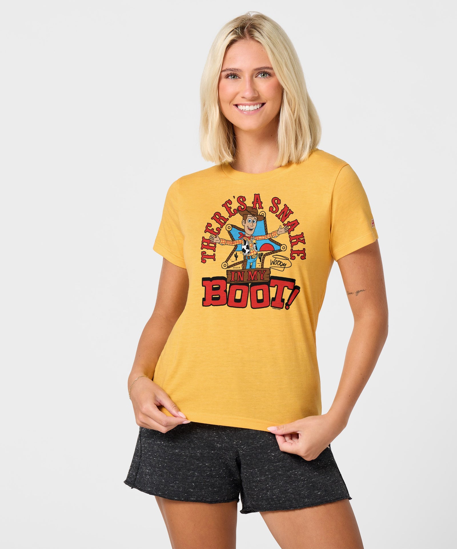 Women's Toy Story Woody There's A Snake In My Boot