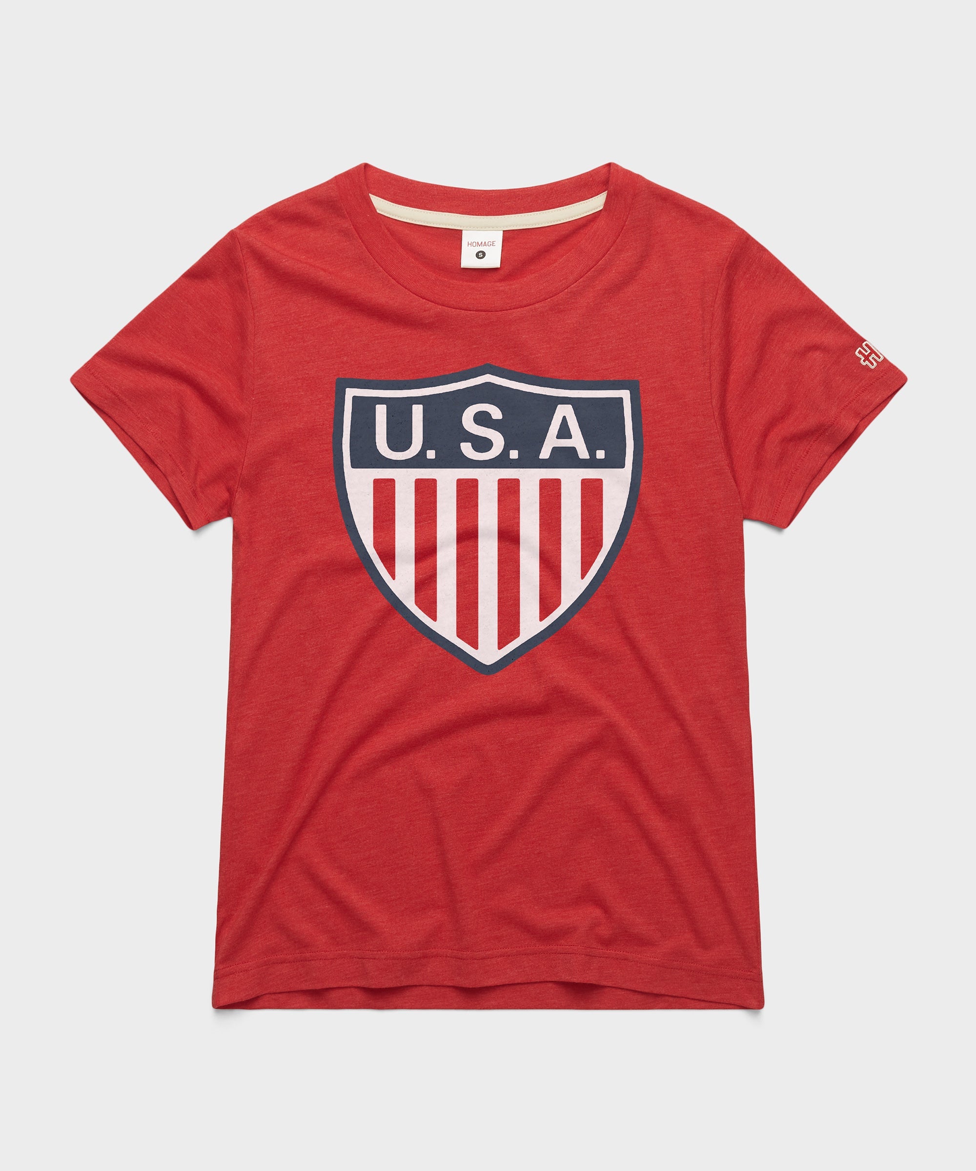 Women's US Soccer 1950 Crest Red