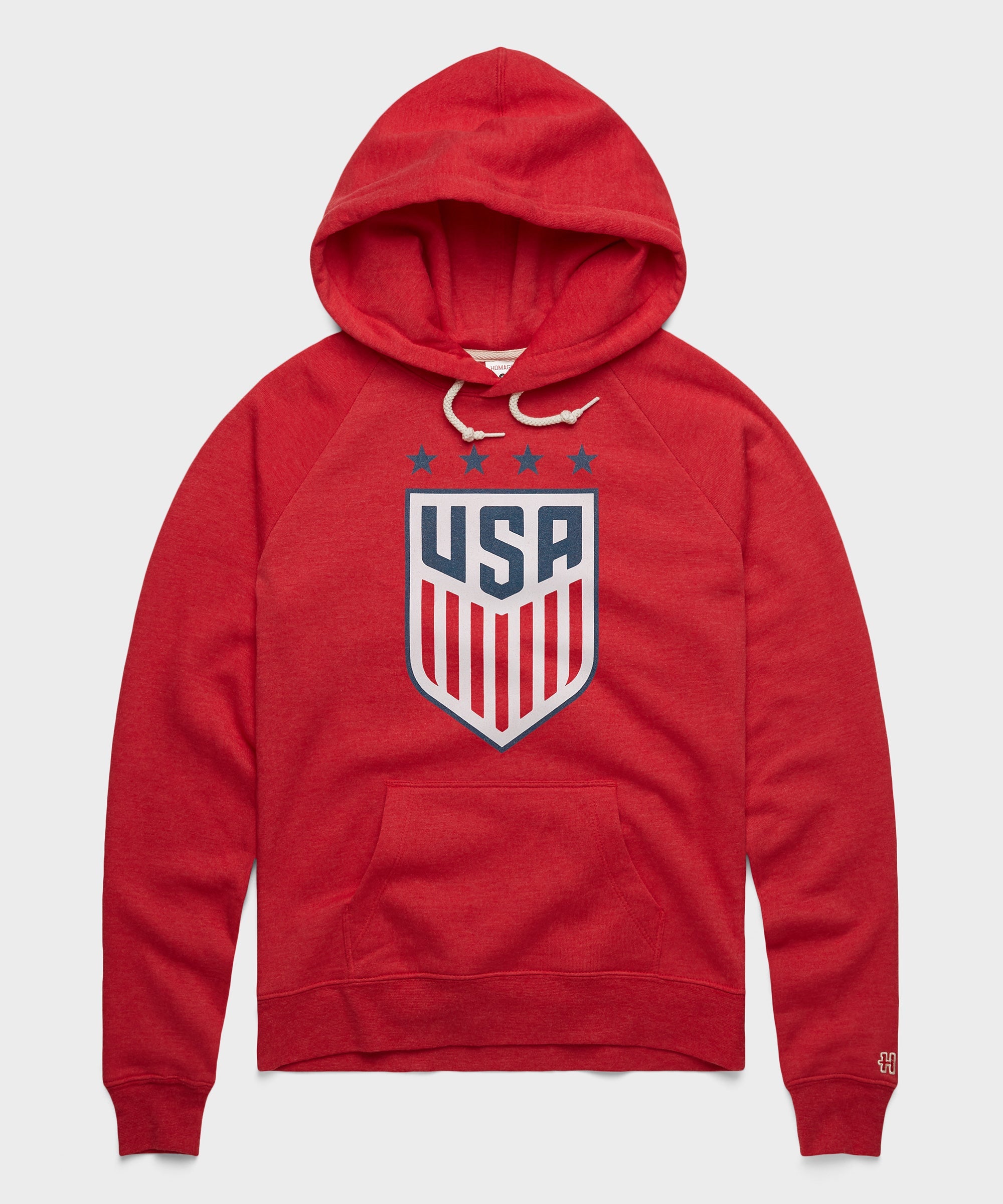 Women's USWNT Crest Hoodie Red