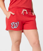 Women's Washington Nationals Cap Logo '24 Sweat Shorts