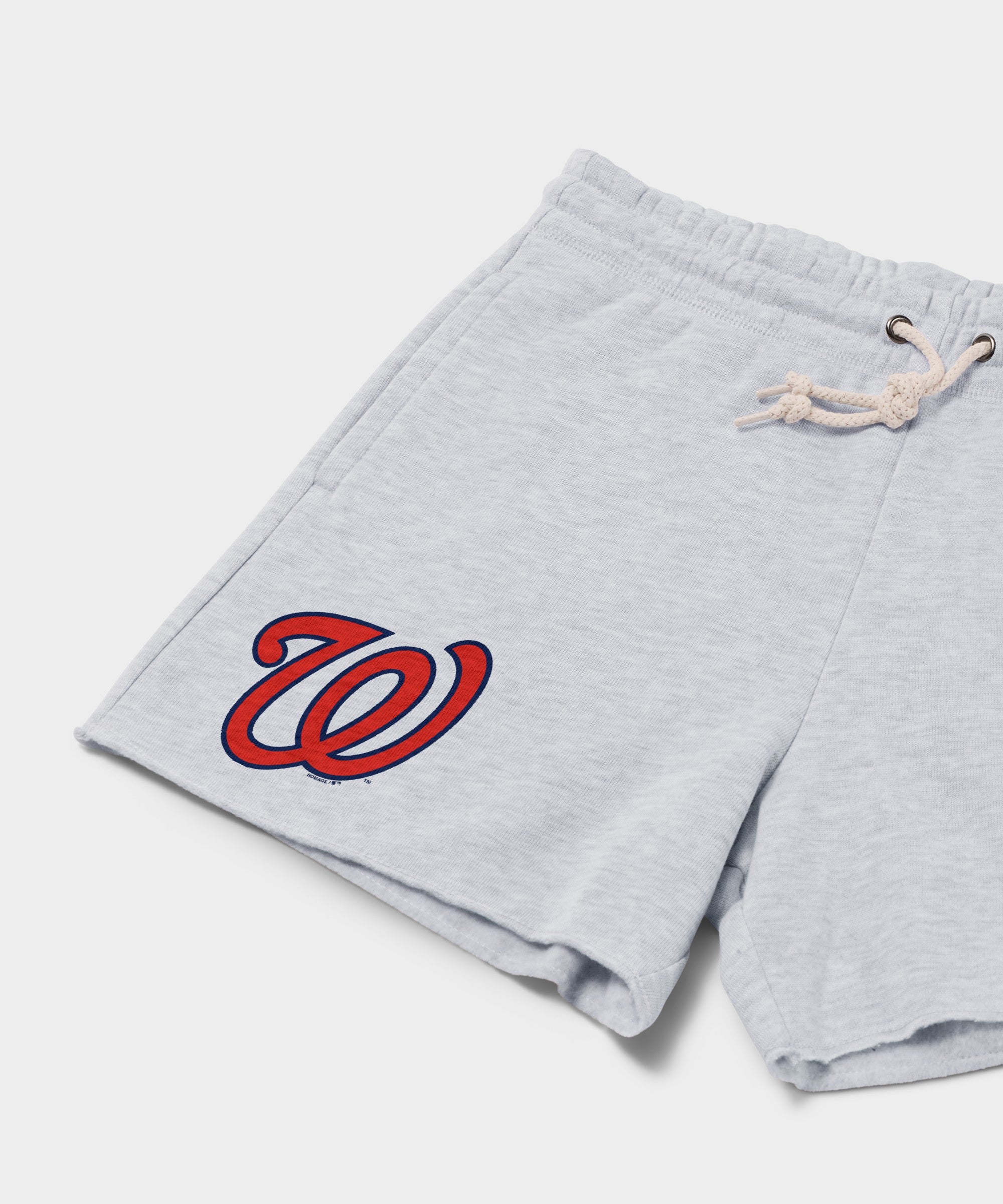 Women's Washington Nationals Jersey Logo '11 Sweat Shorts