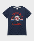 Women's Washington Nationals Take Me Out To The Ballgame