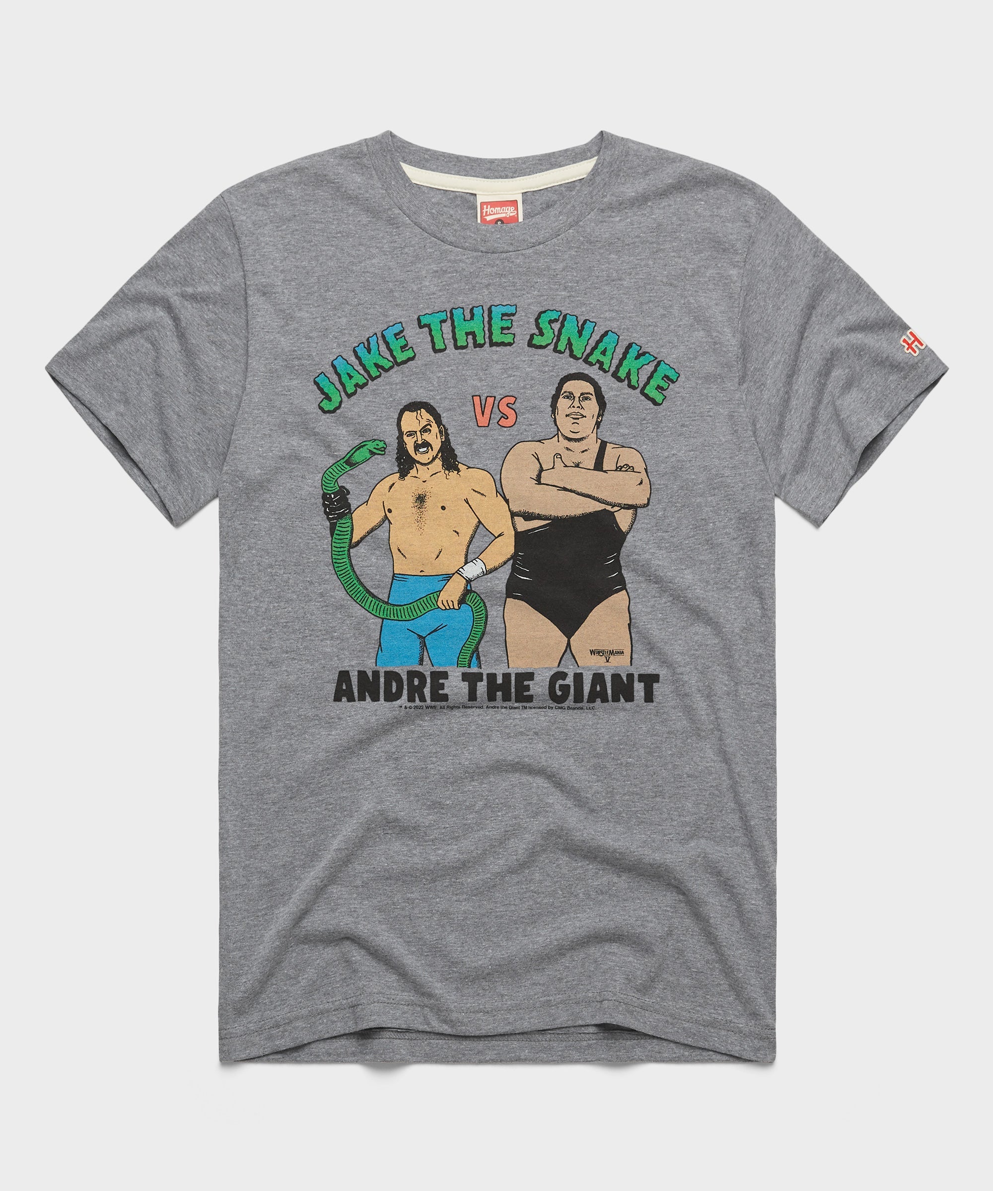 WrestleMania V Jake Vs Andre