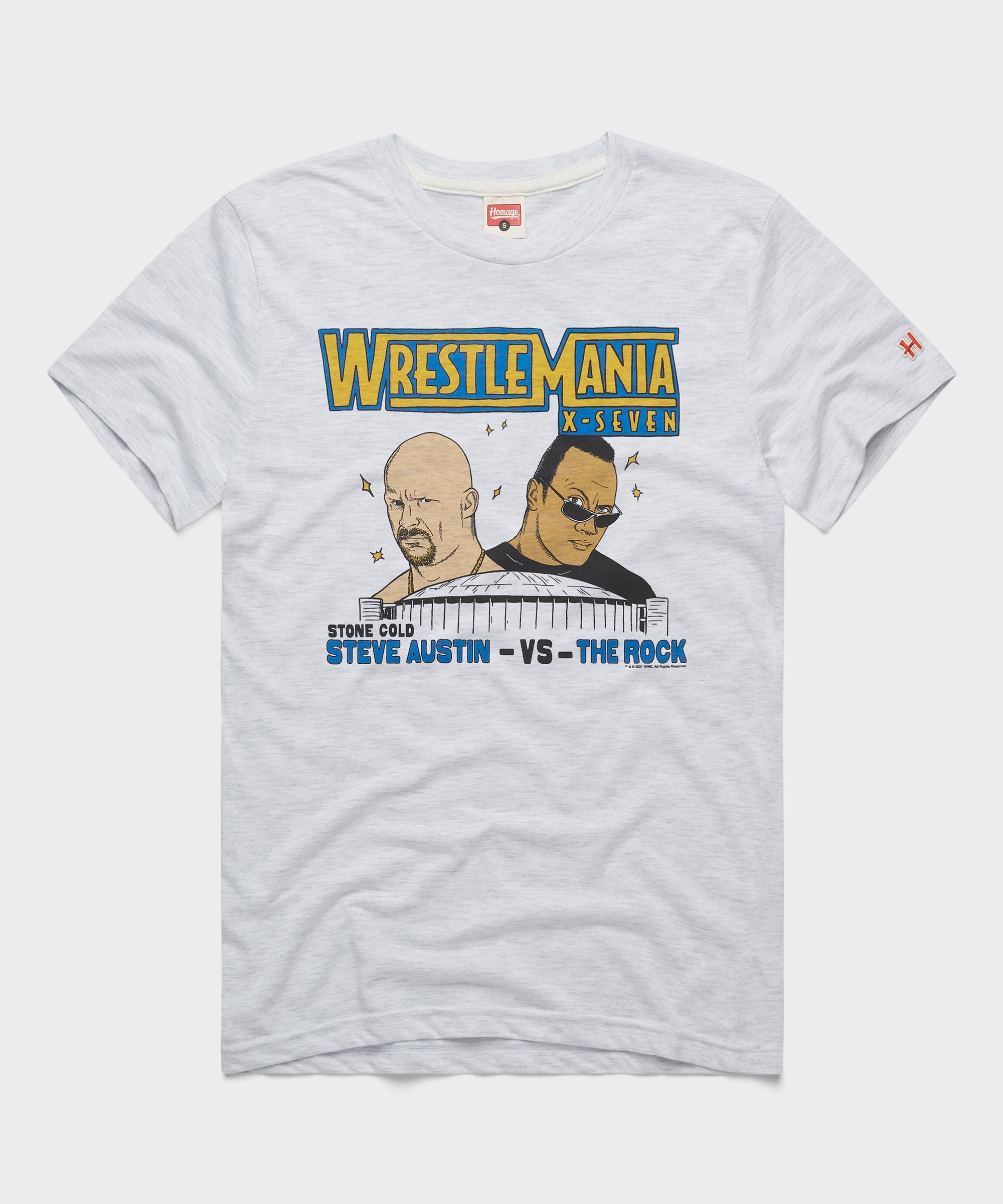 Wrestlemania X7 Austin Vs Rock