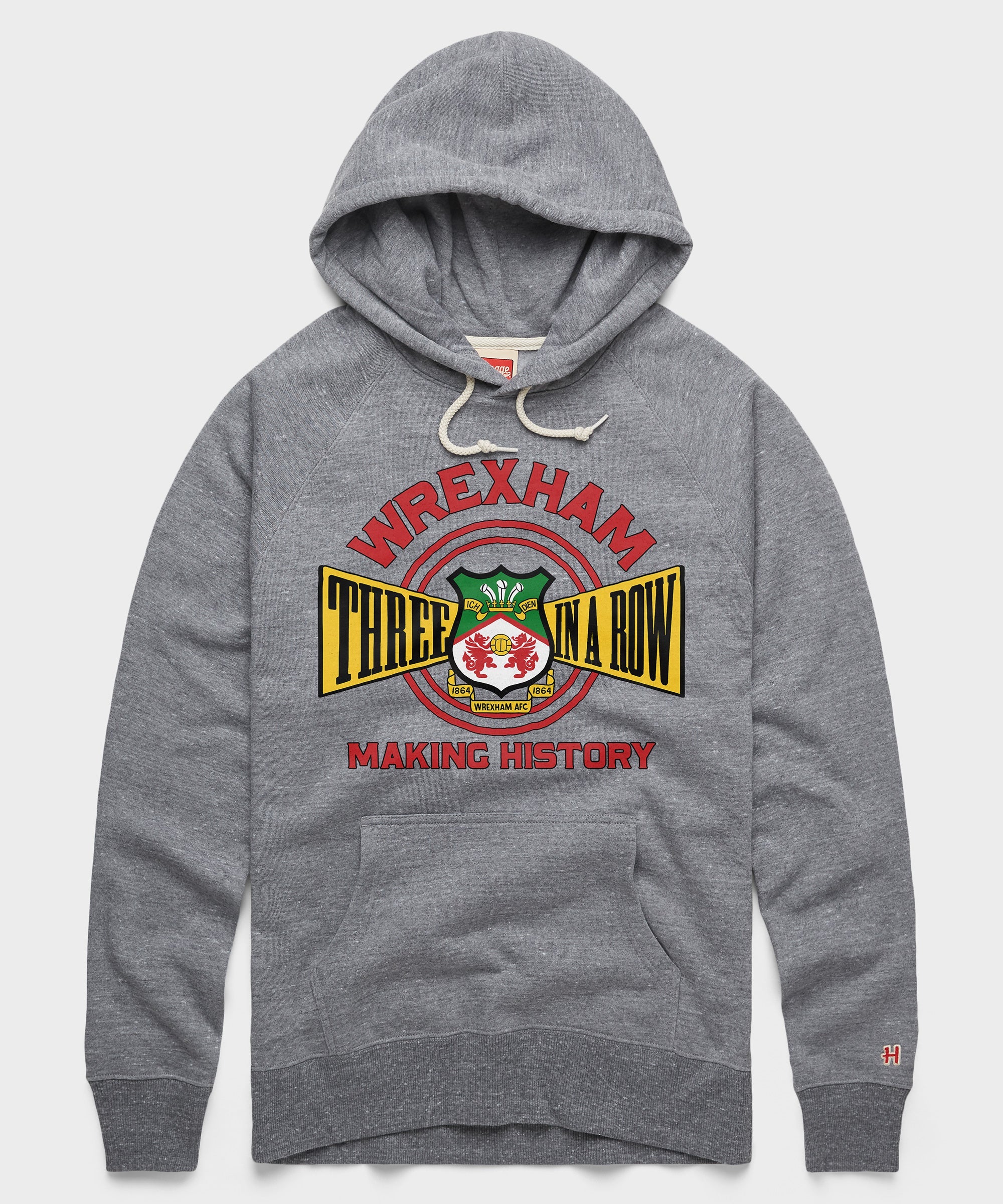 Wrexham AFC Three In A Row Hoodie
