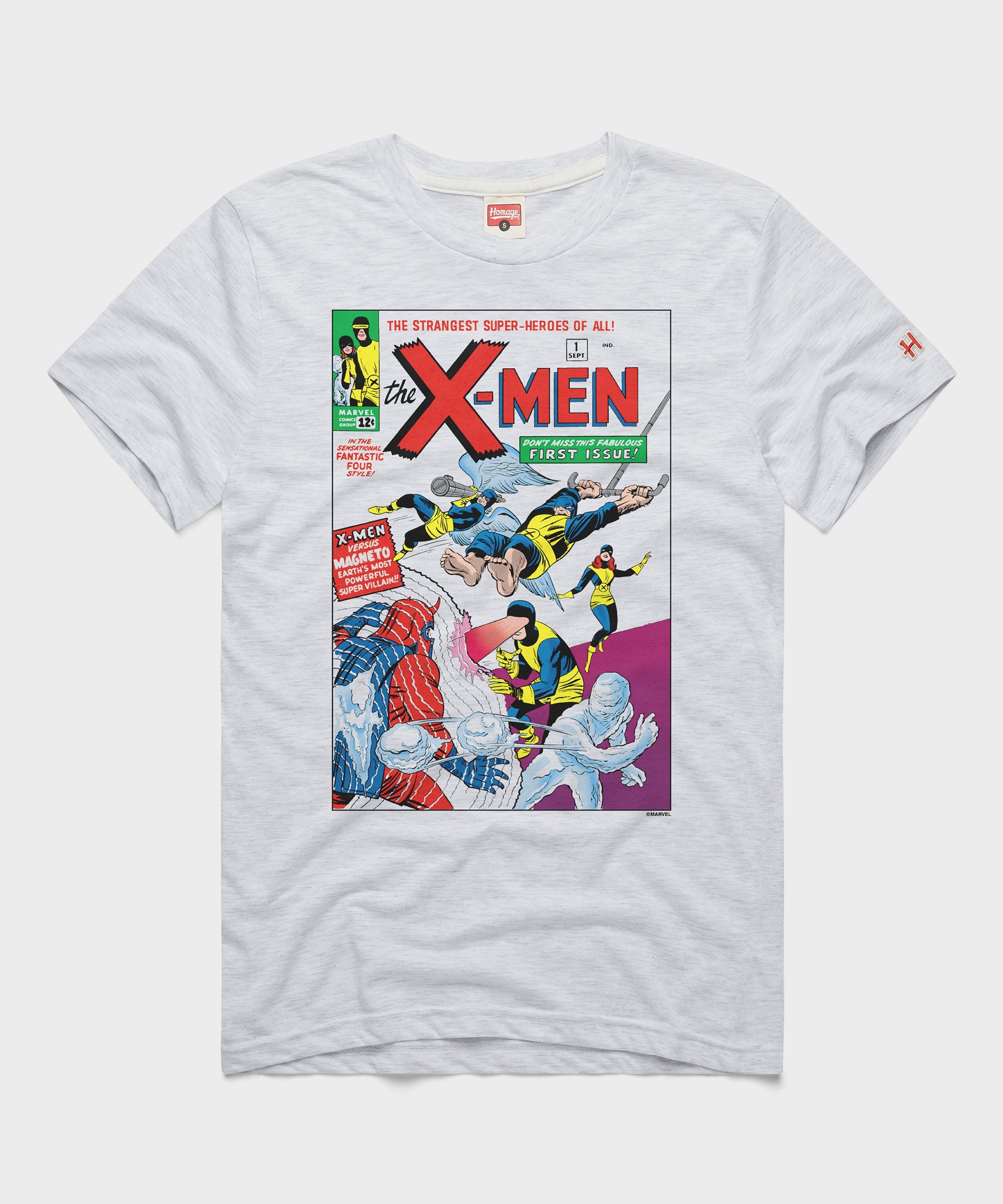 X Men Issue '1 Cover Introducing X Men